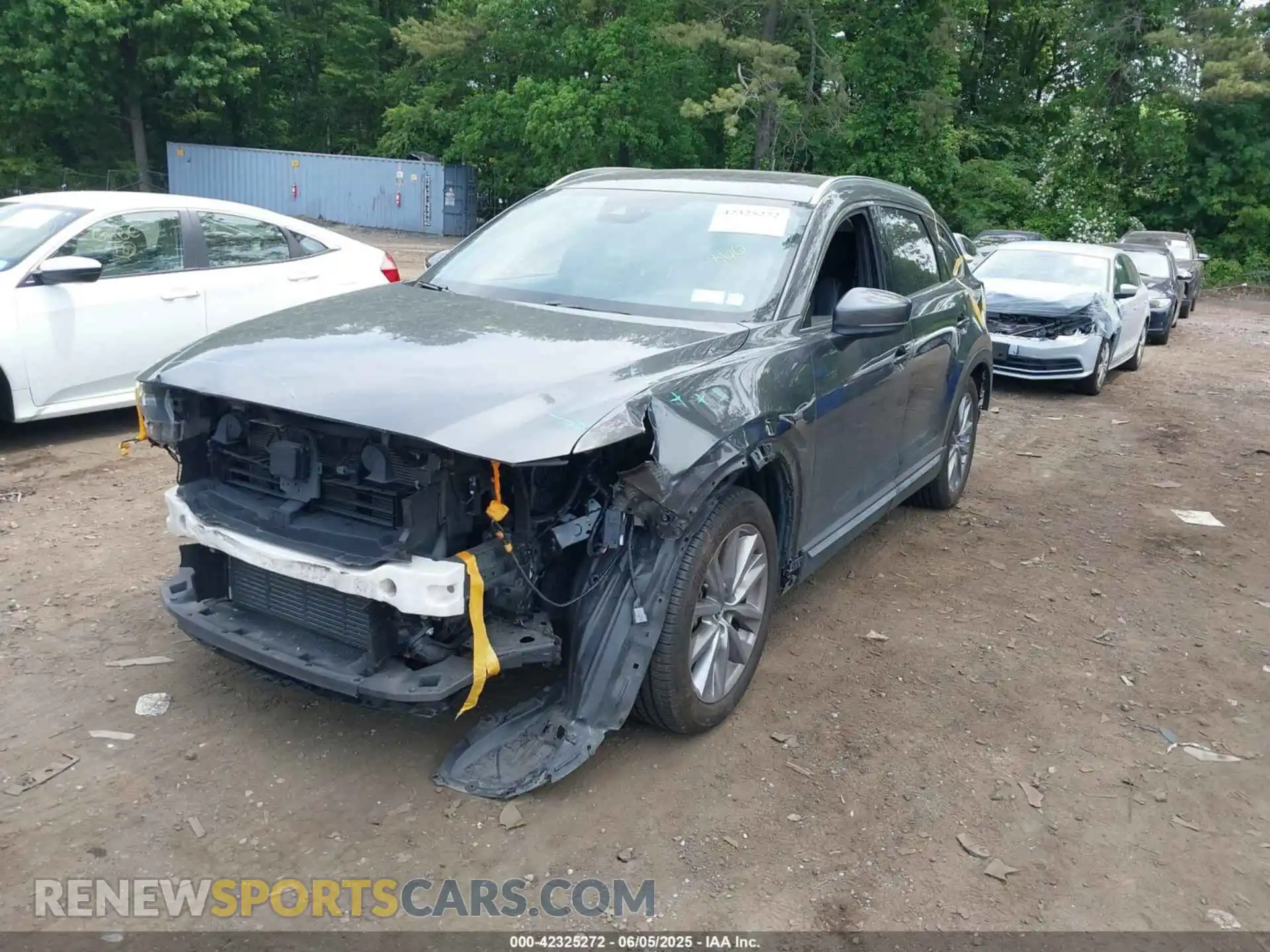 2 Photograph of a damaged car JM3TCBDY4L0408920 MAZDA CX-9 2020
