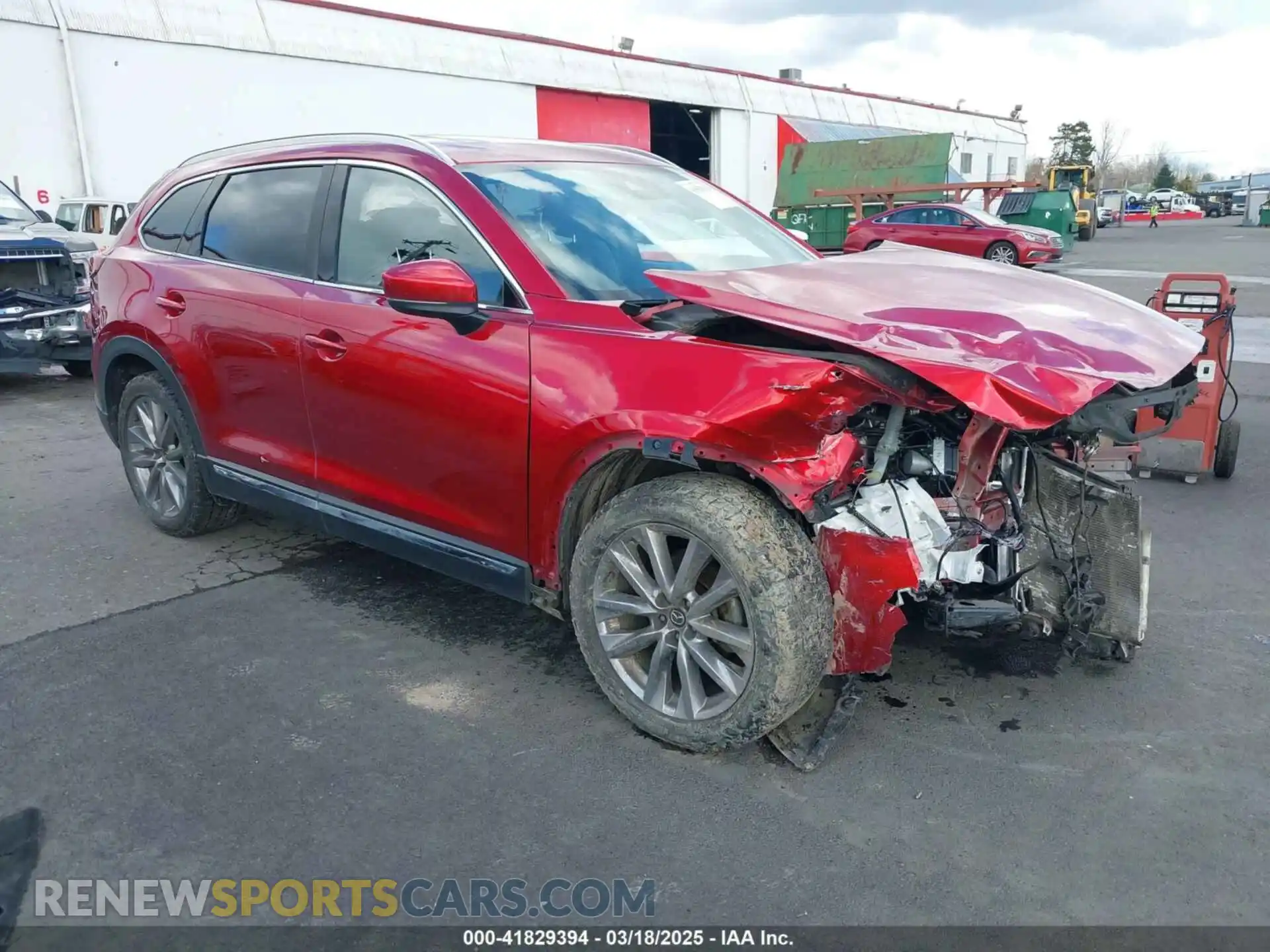 1 Photograph of a damaged car JM3TCBDY4L0423563 MAZDA CX-9 2020