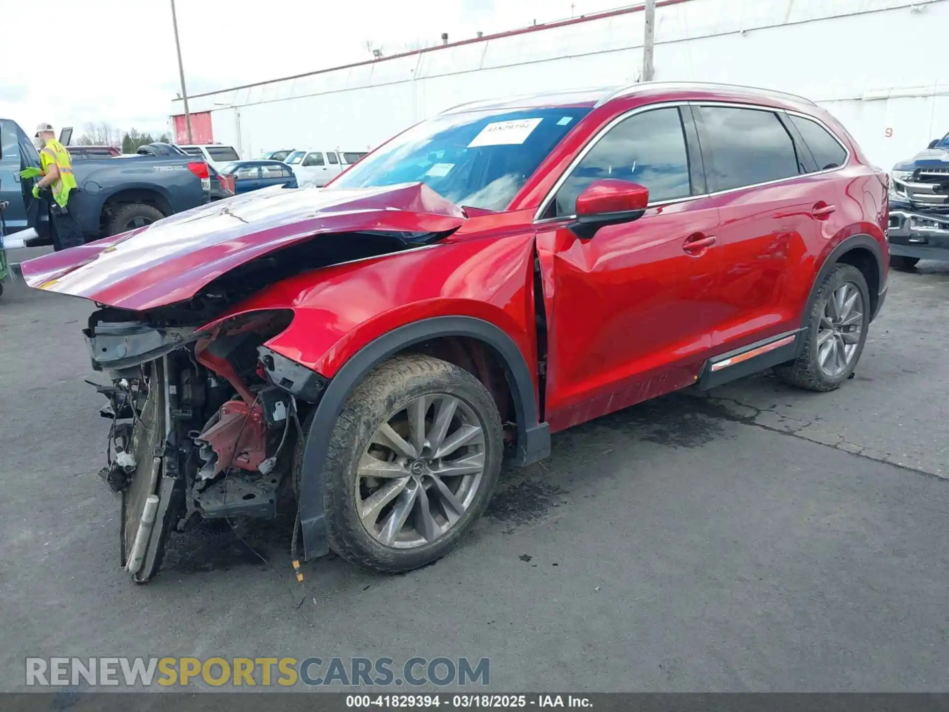 2 Photograph of a damaged car JM3TCBDY4L0423563 MAZDA CX-9 2020