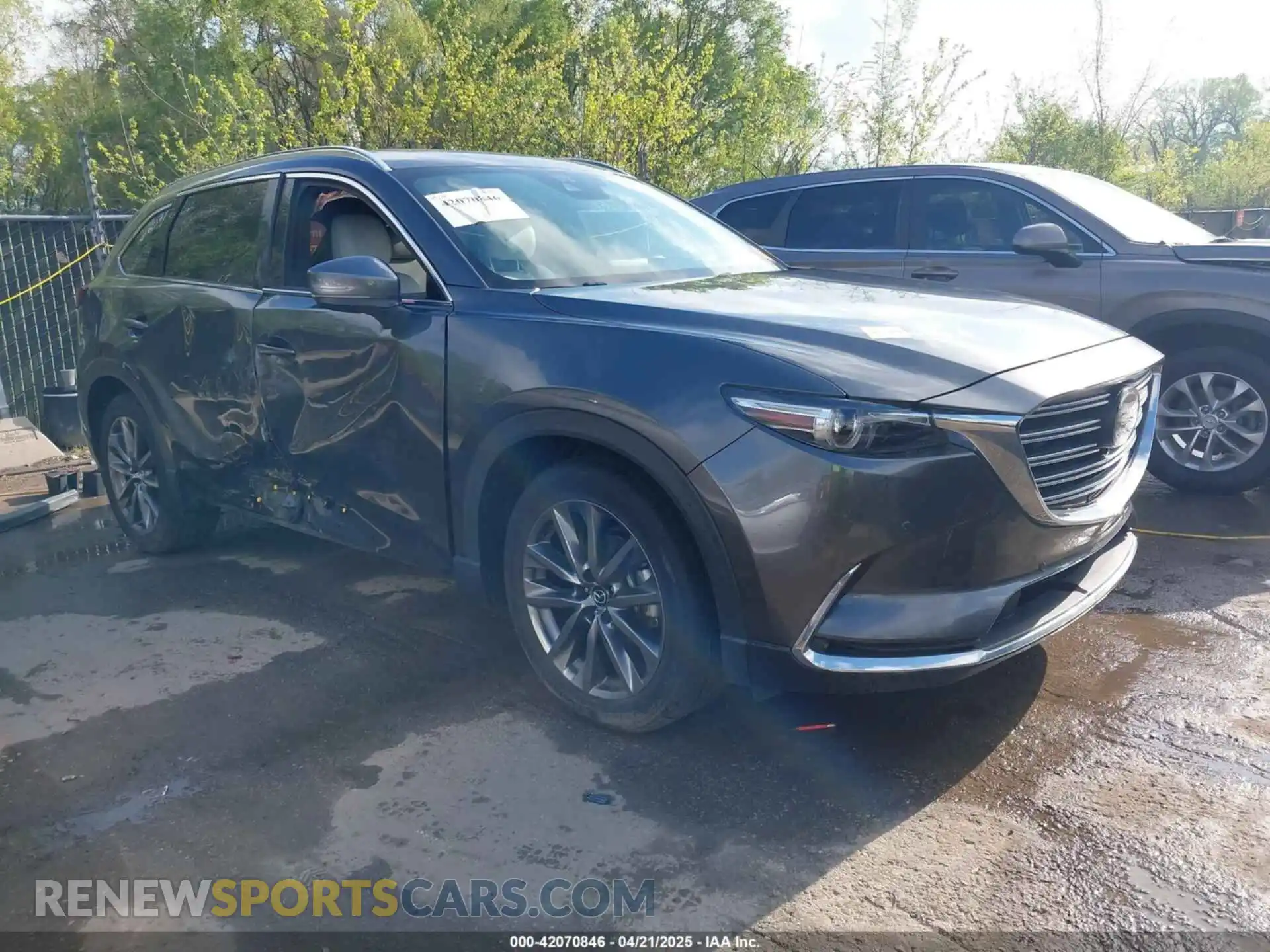 1 Photograph of a damaged car JM3TCBEYXL0402053 MAZDA CX-9 2020