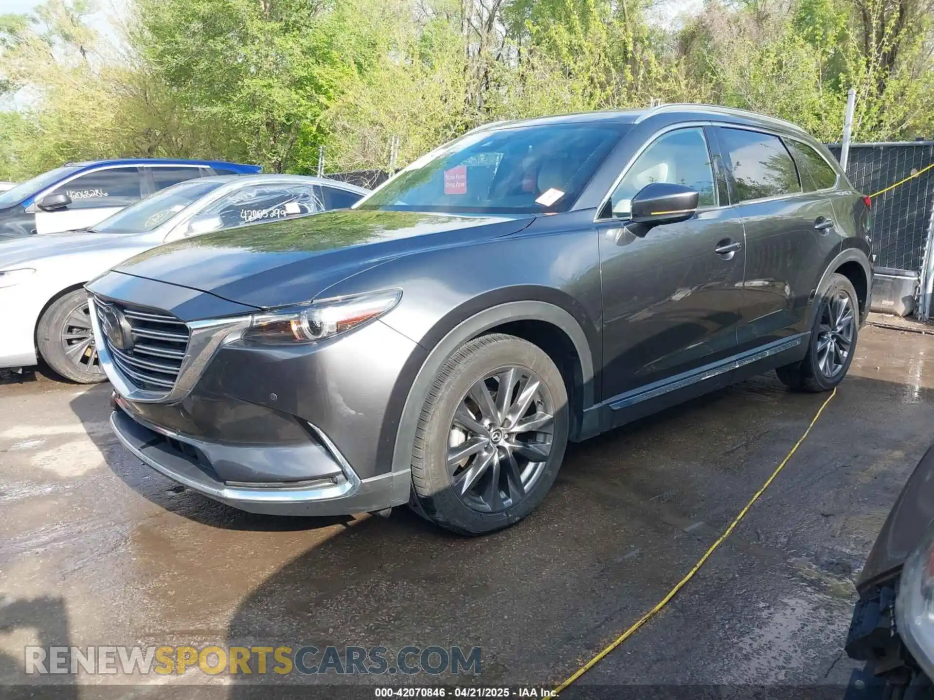 2 Photograph of a damaged car JM3TCBEYXL0402053 MAZDA CX-9 2020