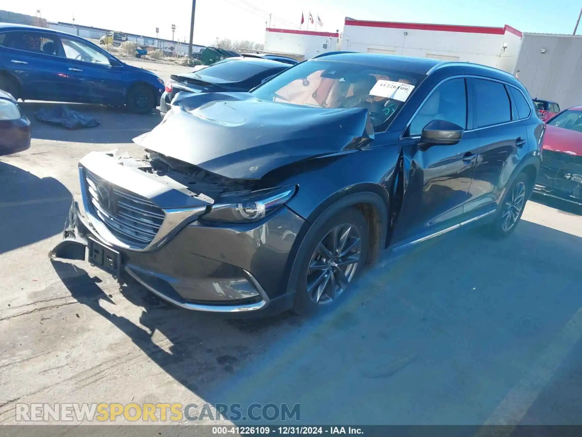 2 Photograph of a damaged car JM3TCBEYXL0410265 MAZDA CX-9 2020