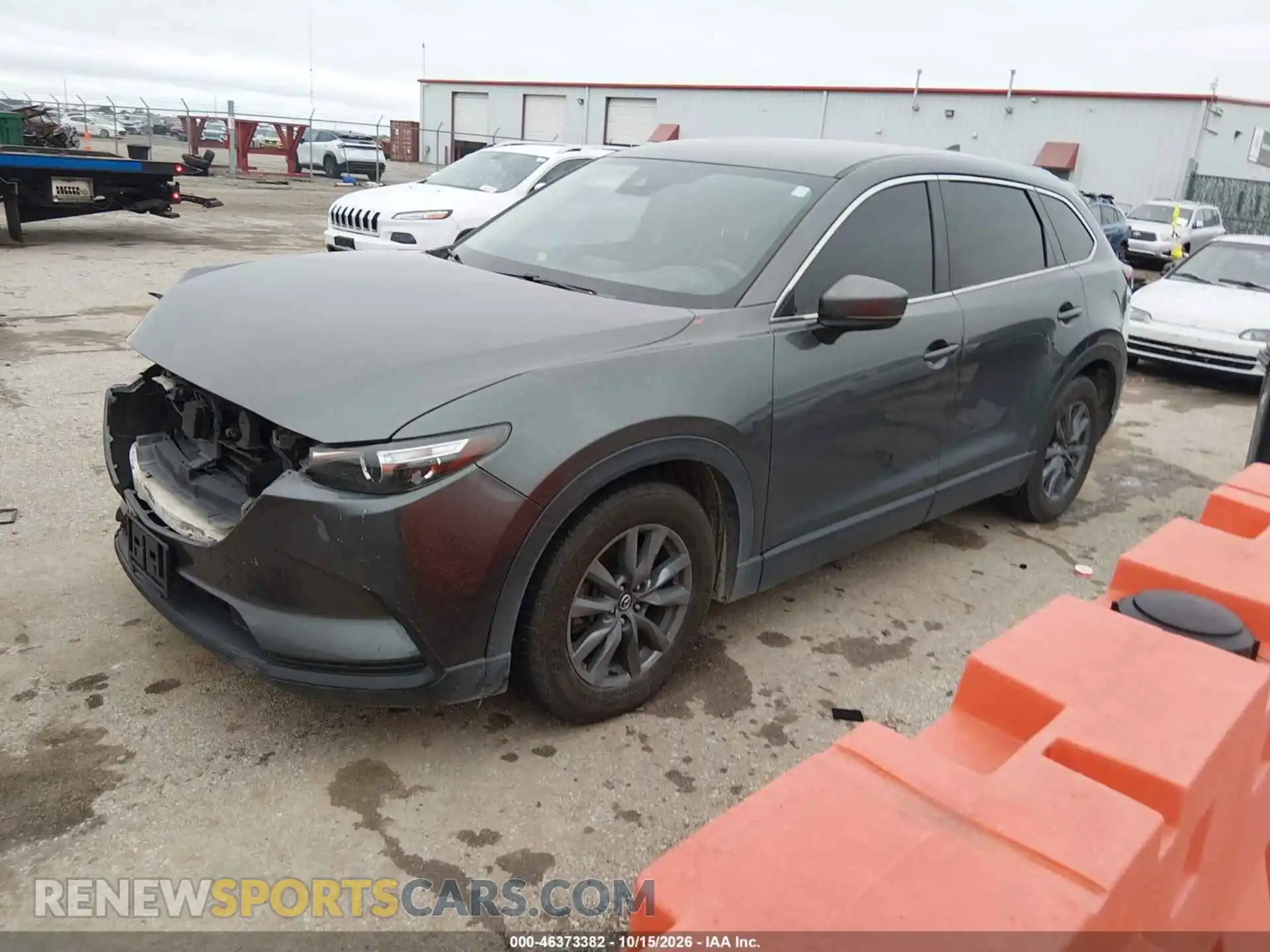 2 fotografías del automóvil dañado JM3TCABY1M0519553 MAZDA CX-9 2021