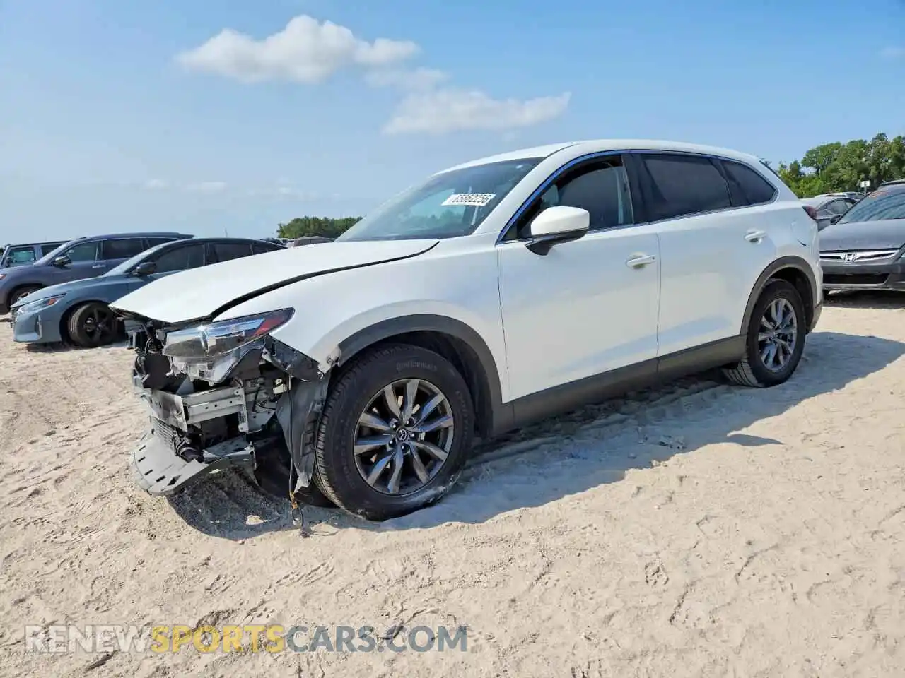 1 Photograph of a damaged car JM3TCABY4M0501323 MAZDA CX-9 2021