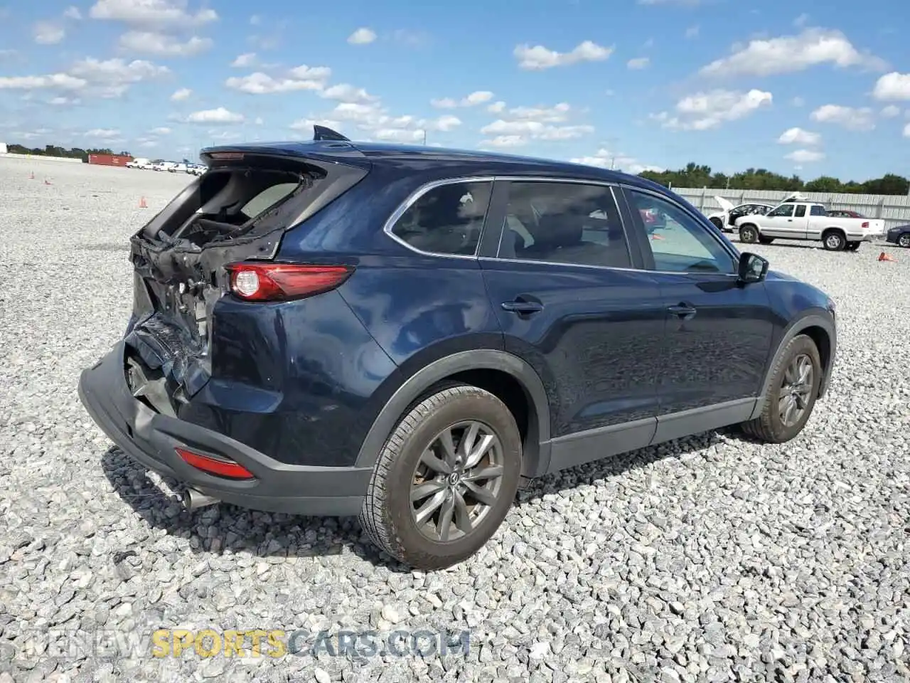 3 fotografías del automóvil dañado JM3TCABY4M0517702 MAZDA CX-9 2021