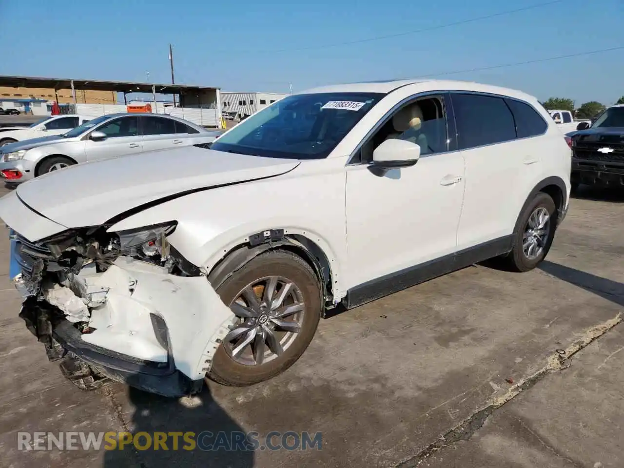 1 Photograph of a damaged car JM3TCACY0M0506212 MAZDA CX-9 2021