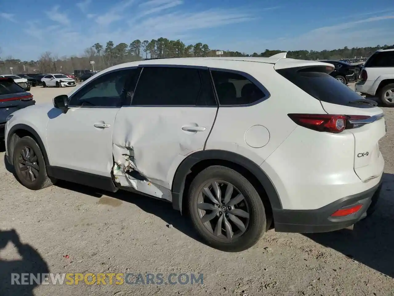 2 Photograph of a damaged car JM3TCACY0M0511510 MAZDA CX-9 2021