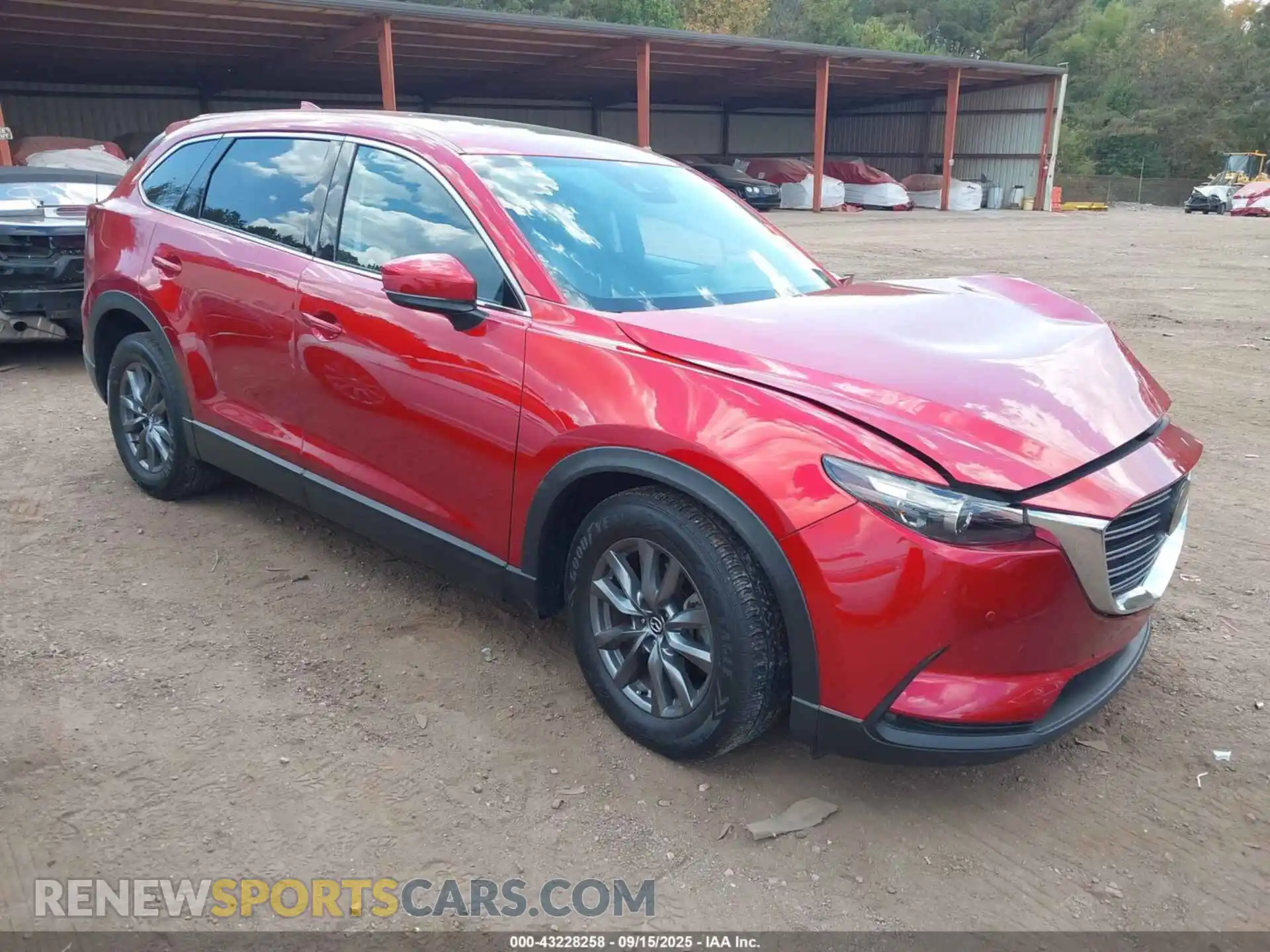 1 Photograph of a damaged car JM3TCACY0M0515041 MAZDA CX-9 2021