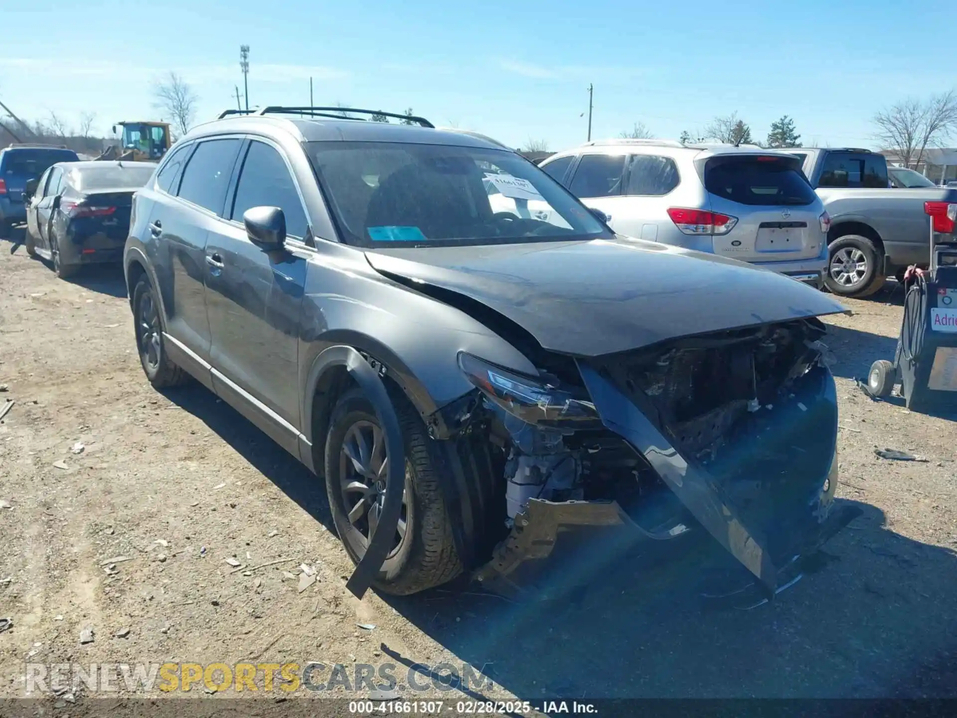 1 fotografías del automóvil dañado JM3TCACY4M0509579 MAZDA CX-9 2021