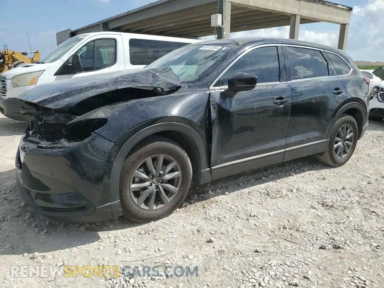 1 Photograph of a damaged car JM3TCACY4M0528066 MAZDA CX-9 2021