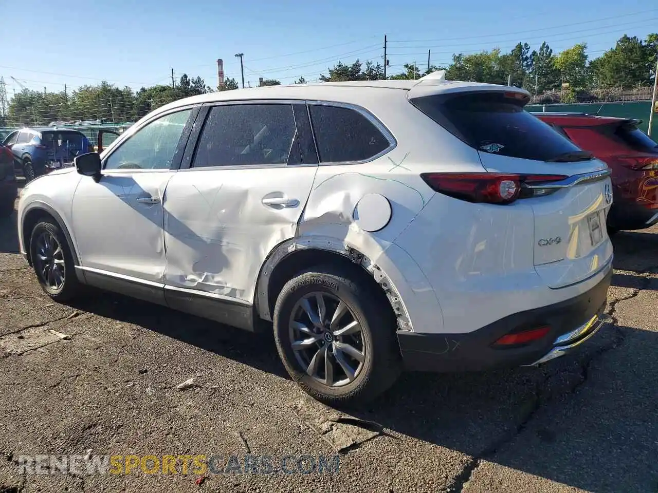2 Фотография поврежденного автомобиля JM3TCACY9M0505527 MAZDA CX-9 2021