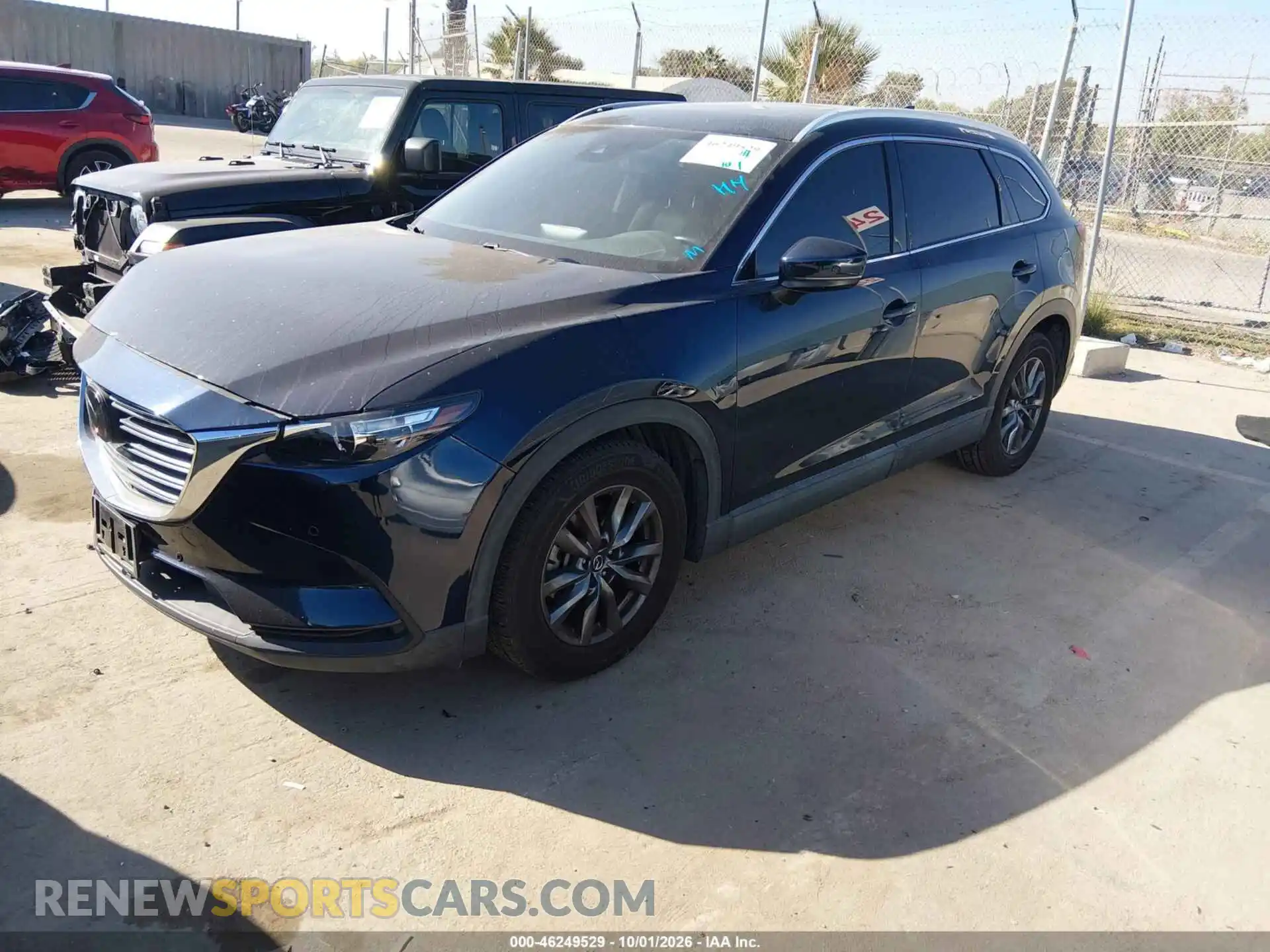 2 Photograph of a damaged car JM3TCACY9M0520741 MAZDA CX-9 2021