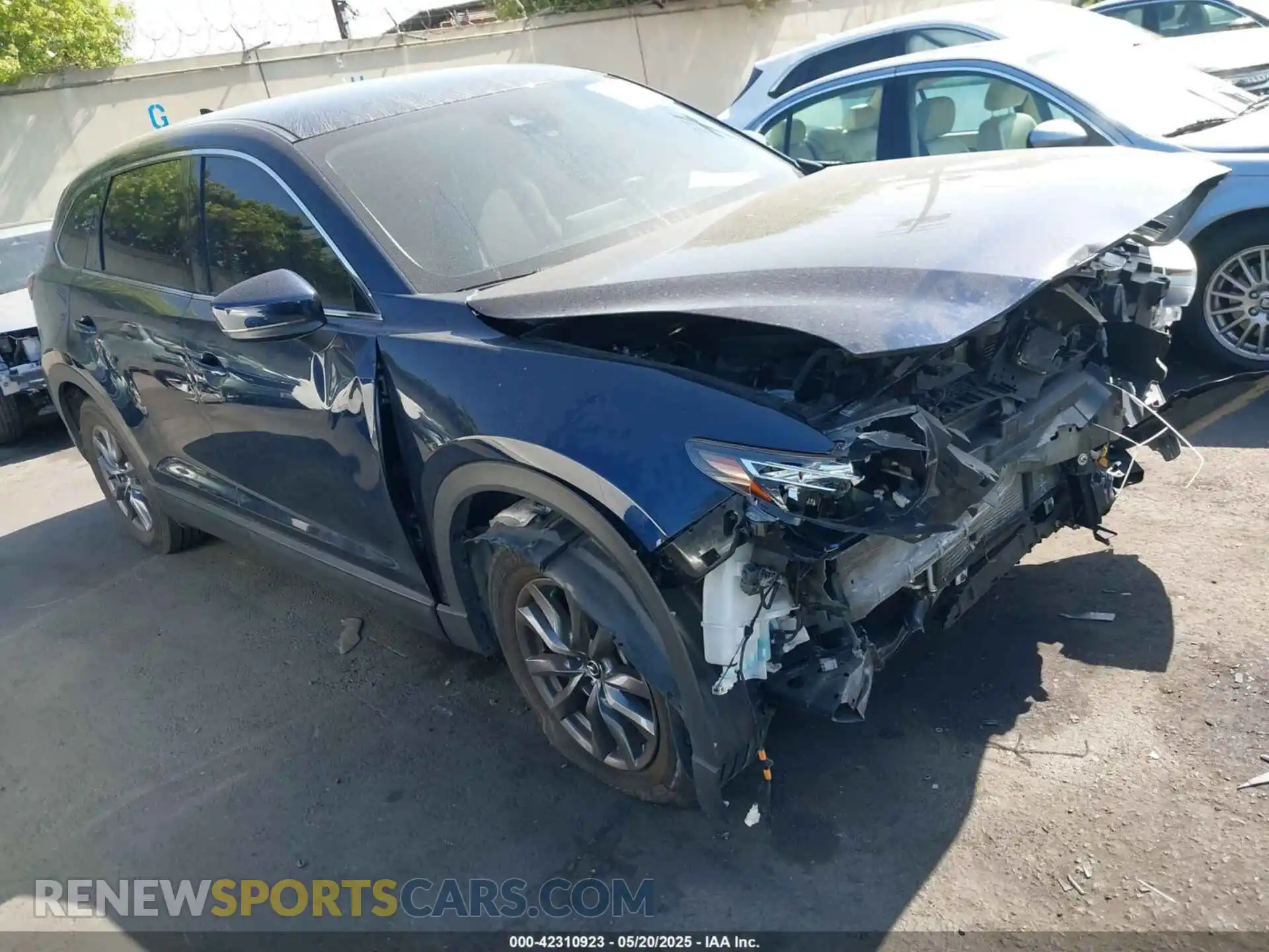 1 Photograph of a damaged car JM3TCACY9M0526880 MAZDA CX-9 2021