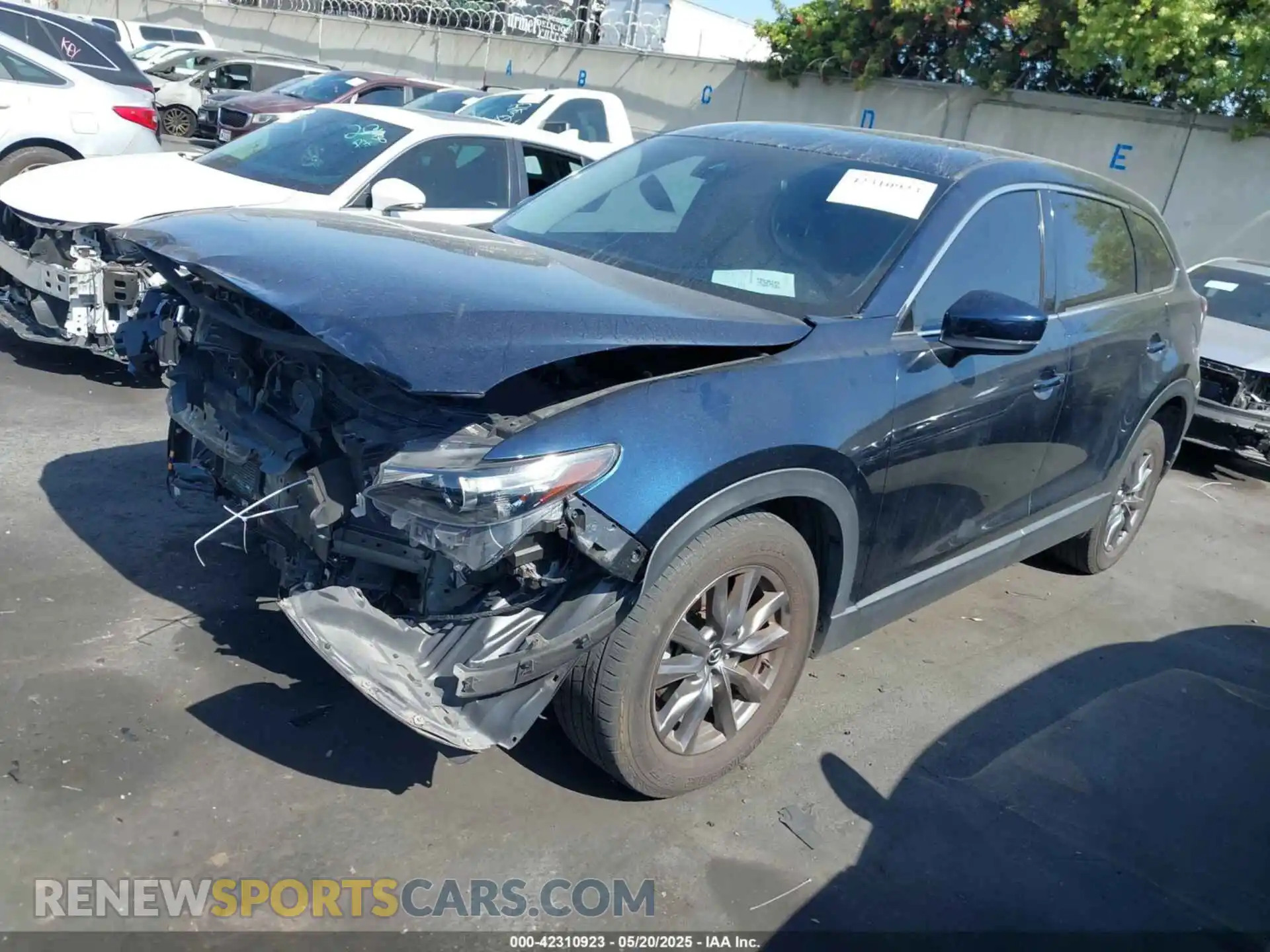 2 Photograph of a damaged car JM3TCACY9M0526880 MAZDA CX-9 2021