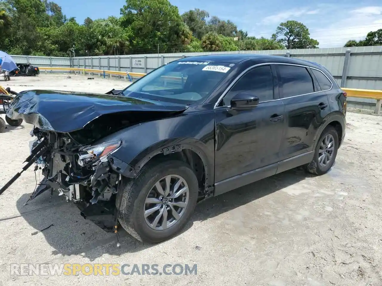 1 Фотография поврежденного автомобиля JM3TCACYXM0502927 MAZDA CX-9 2021