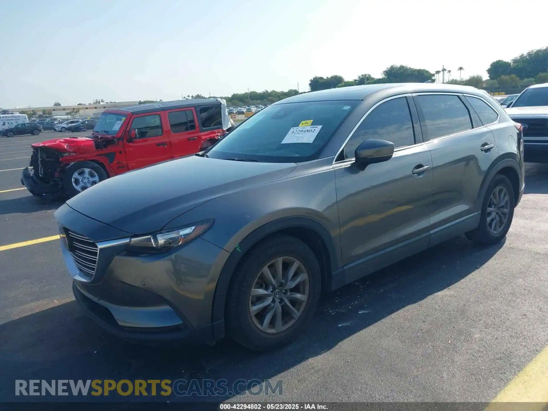 2 Photograph of a damaged car JM3TCACYXM0511613 MAZDA CX-9 2021