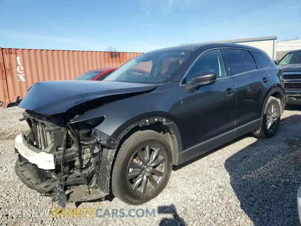 1 Photograph of a damaged car JM3TCACYXM0513359 MAZDA CX-9 2021