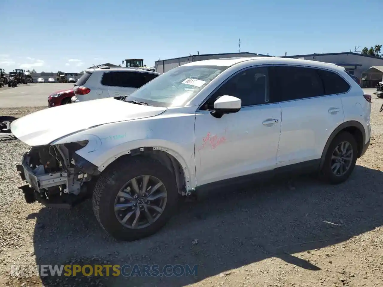 1 Photograph of a damaged car JM3TCACYXM0514219 MAZDA CX-9 2021