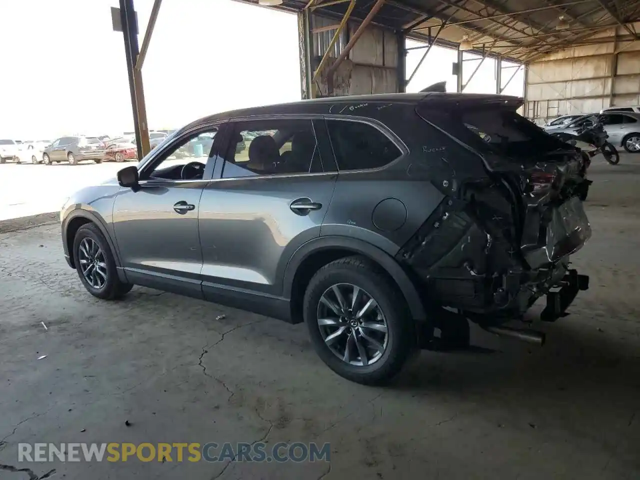 2 Photograph of a damaged car JM3TCACYXM0520912 MAZDA CX-9 2021