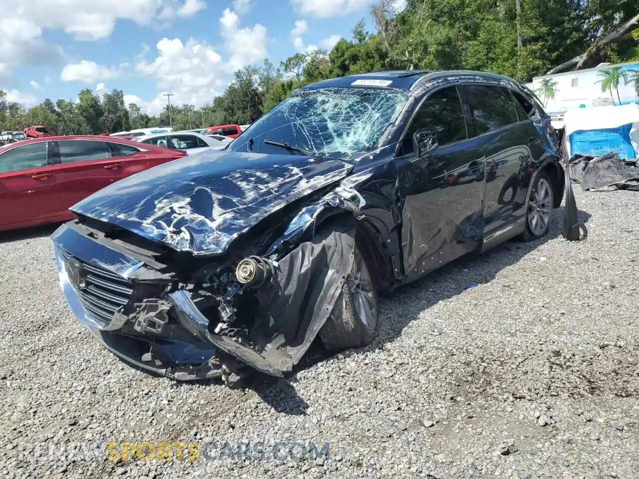 1 Photograph of a damaged car JM3TCADY0M0512851 MAZDA CX-9 2021