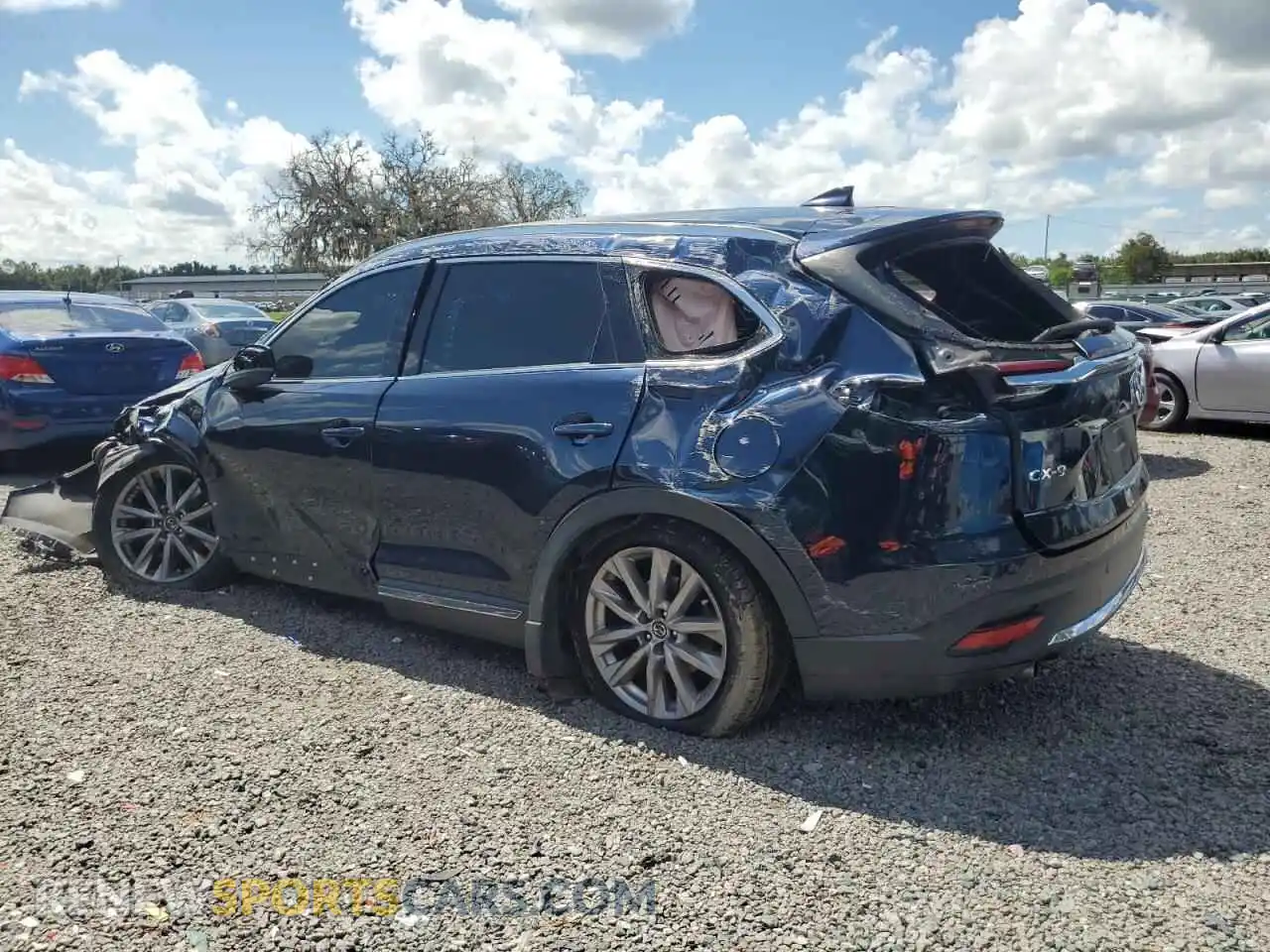 2 Photograph of a damaged car JM3TCADY0M0512851 MAZDA CX-9 2021