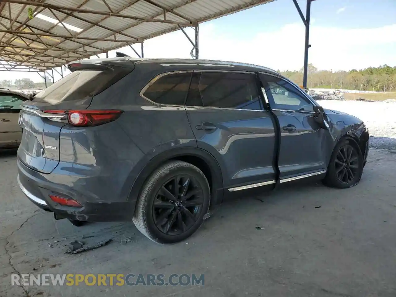 3 fotografías del automóvil dañado JM3TCADY1M0522529 MAZDA CX-9 2021