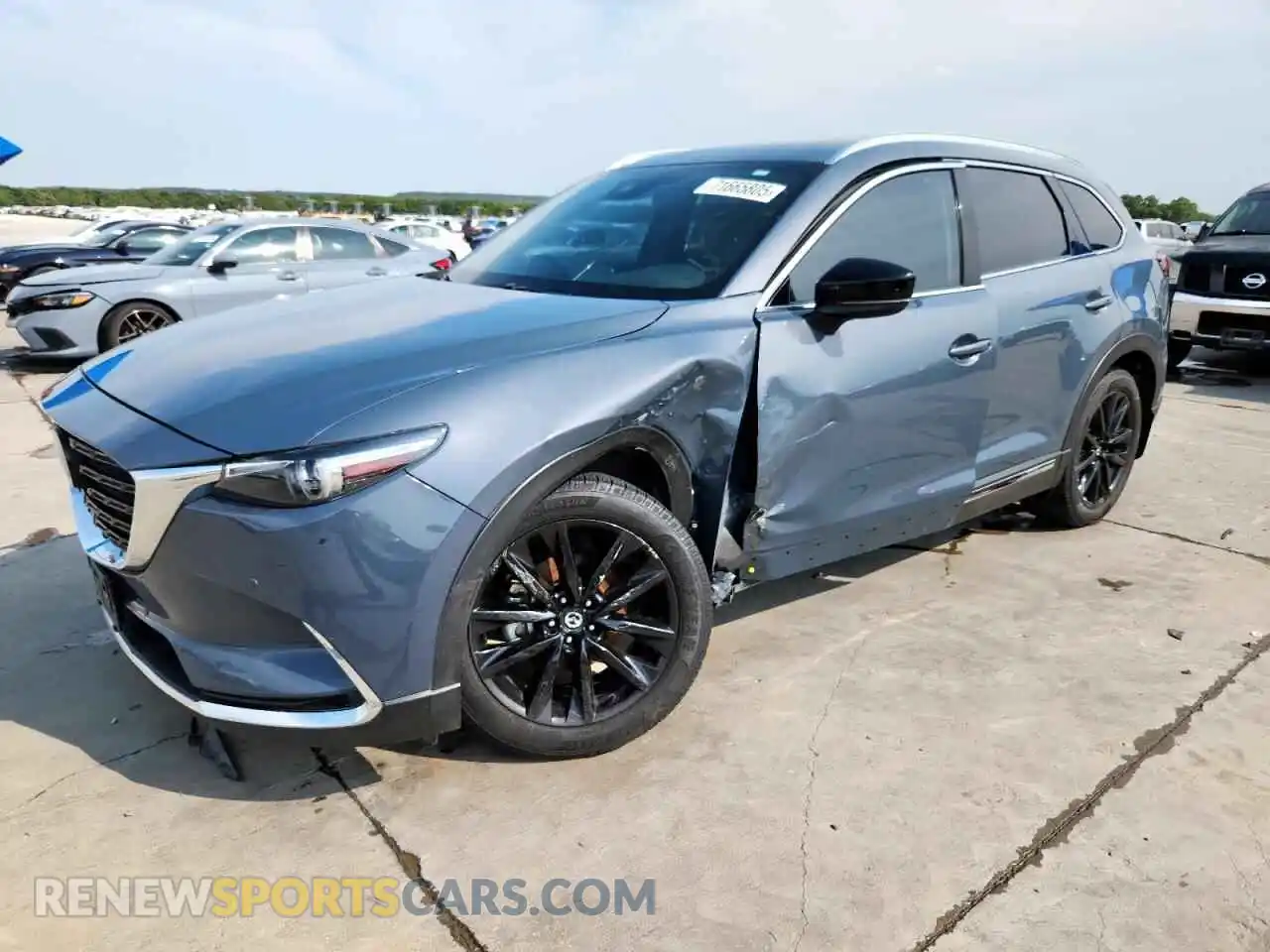 1 Photograph of a damaged car JM3TCADY3M0508308 MAZDA CX-9 2021