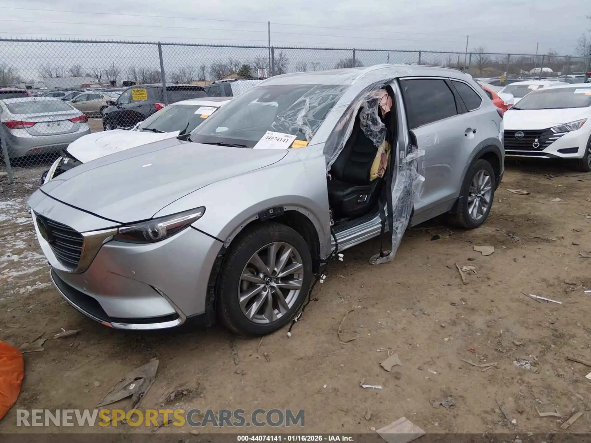 2 Photograph of a damaged car JM3TCADY4M0512755 MAZDA CX-9 2021