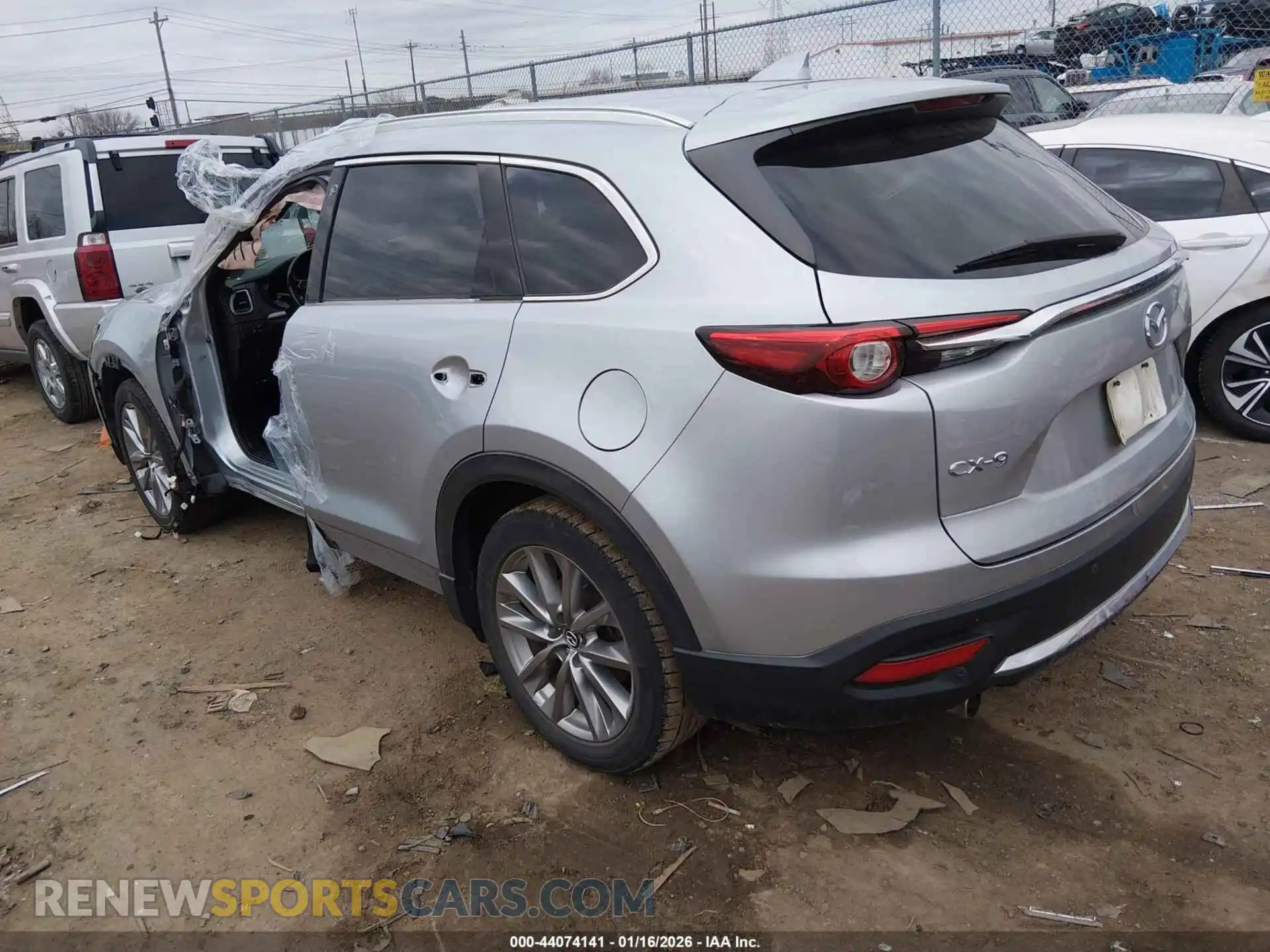3 Photograph of a damaged car JM3TCADY4M0512755 MAZDA CX-9 2021