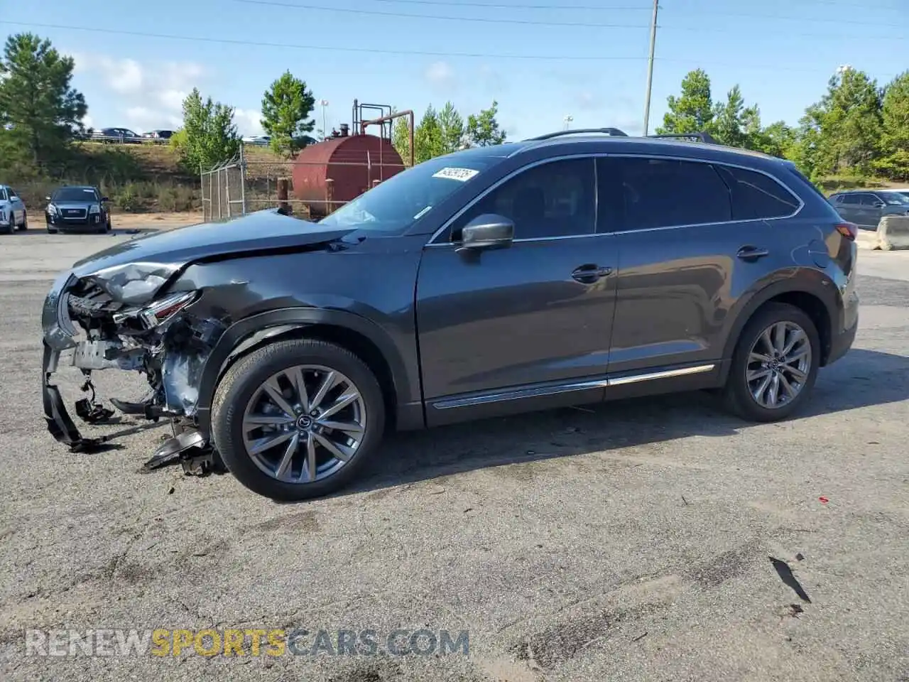 1 Photograph of a damaged car JM3TCADY4M0516966 MAZDA CX-9 2021