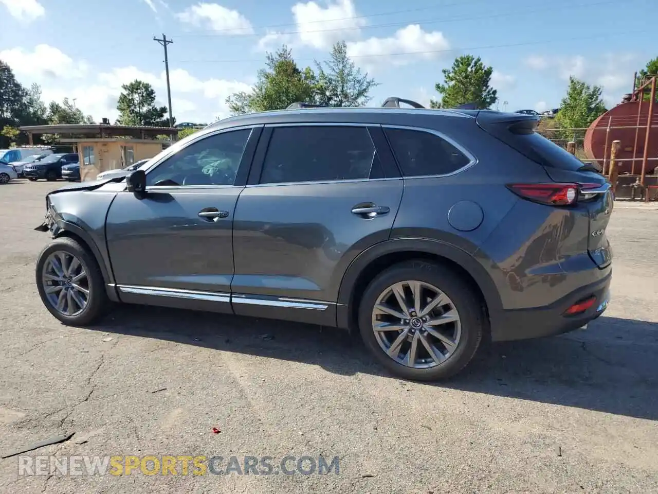 2 Photograph of a damaged car JM3TCADY4M0516966 MAZDA CX-9 2021