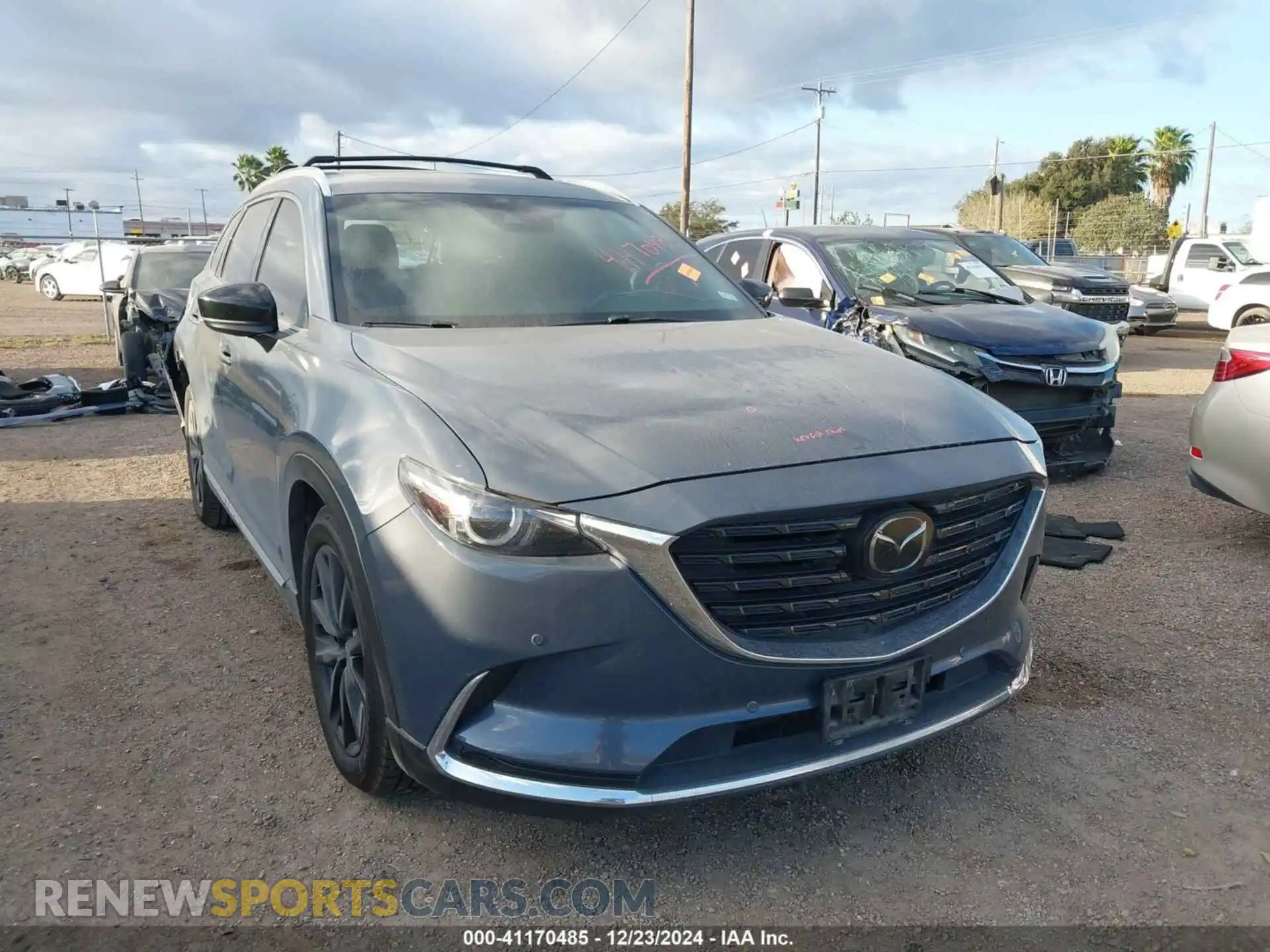 1 Photograph of a damaged car JM3TCADY4M0518698 MAZDA CX-9 2021