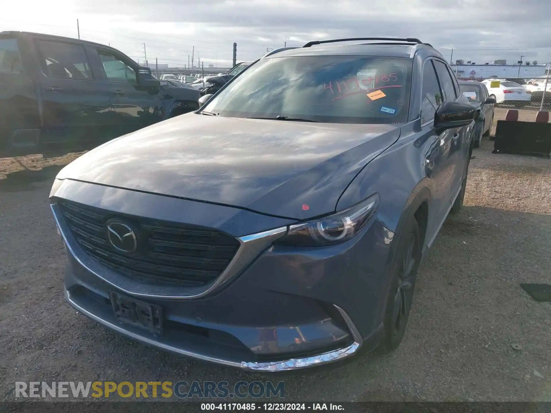 2 Photograph of a damaged car JM3TCADY4M0518698 MAZDA CX-9 2021