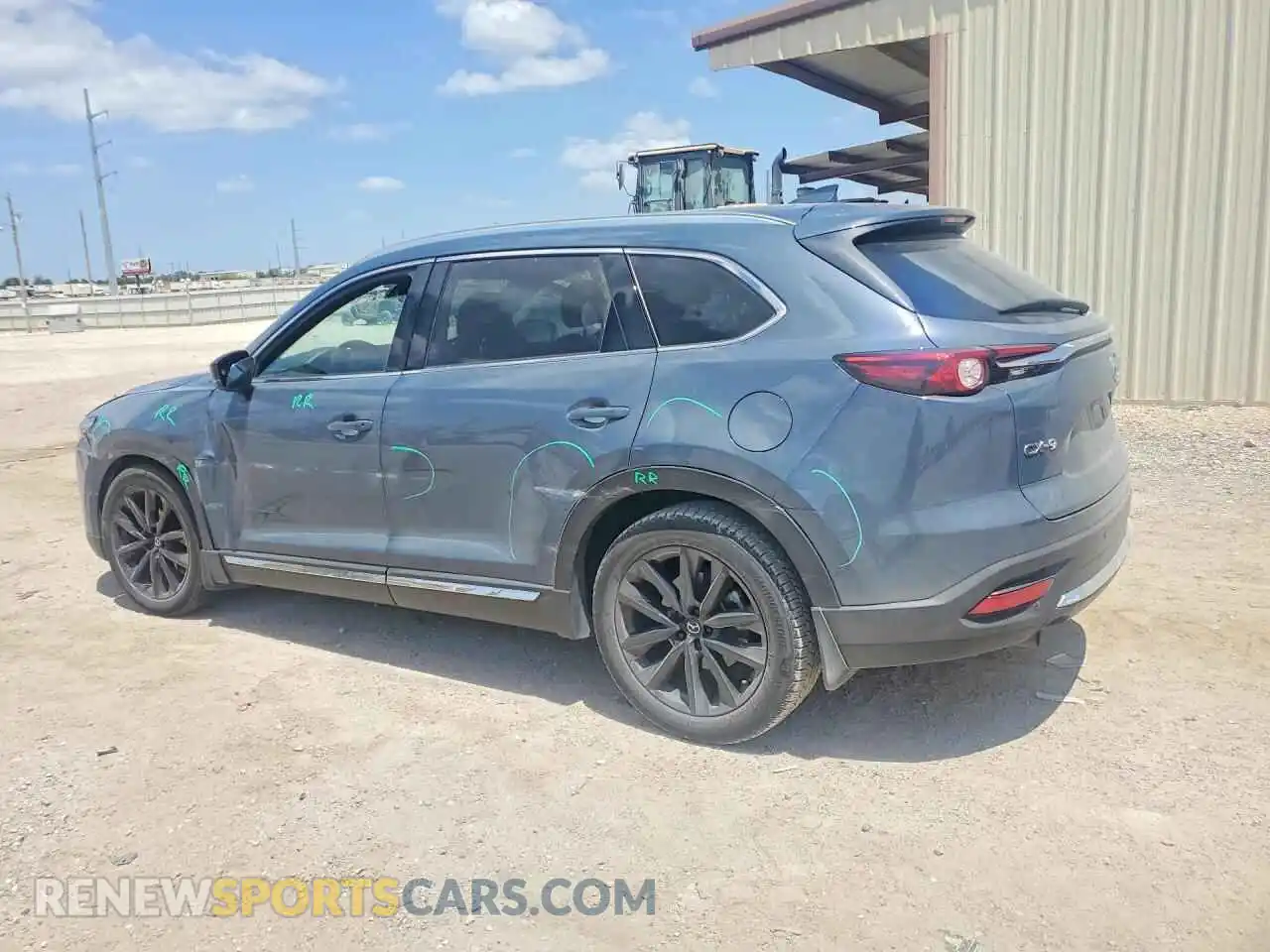 2 Photograph of a damaged car JM3TCADY4M0519205 MAZDA CX-9 2021