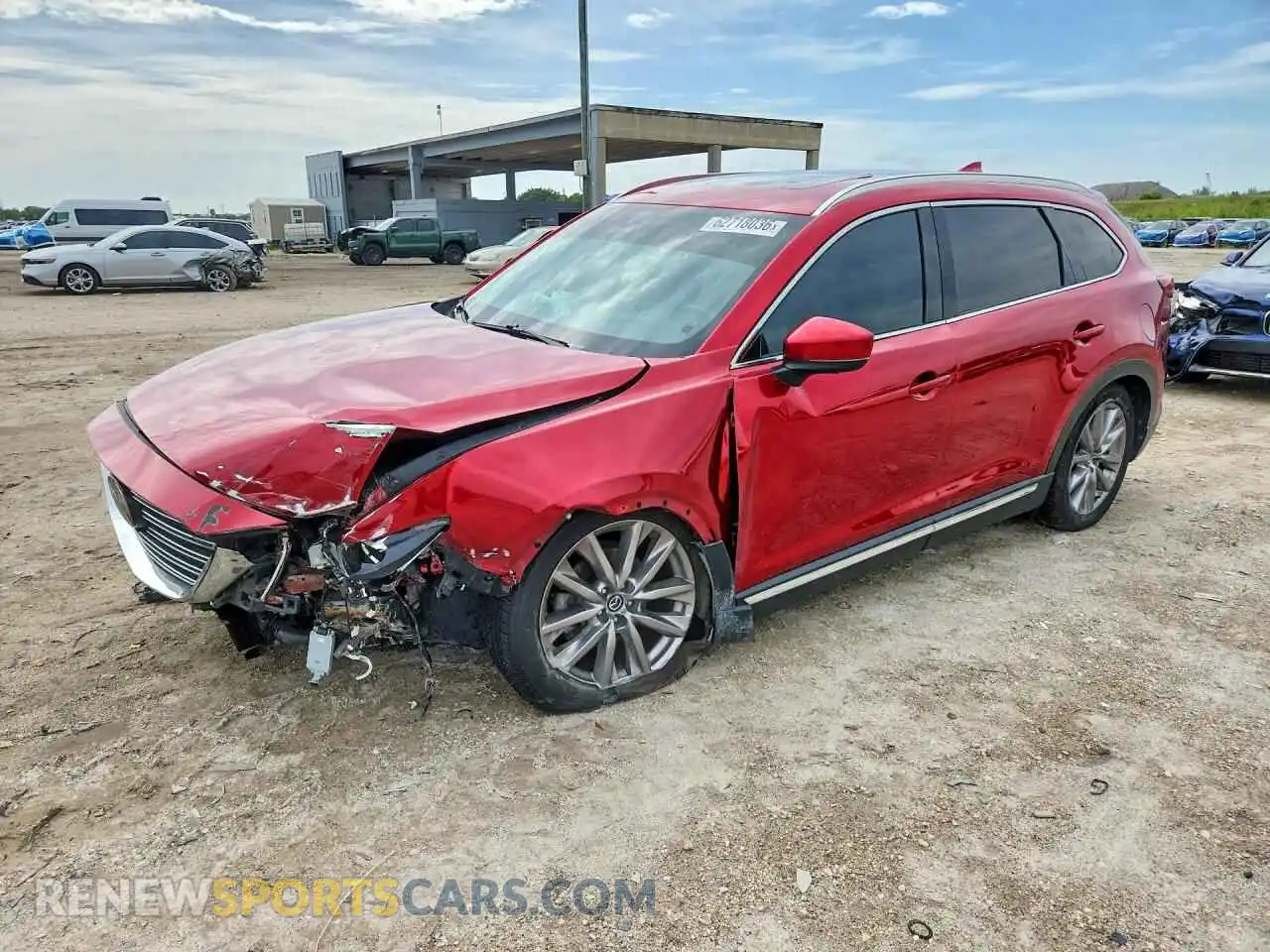 1 fotografías del automóvil dañado JM3TCADY5M0512280 MAZDA CX-9 2021