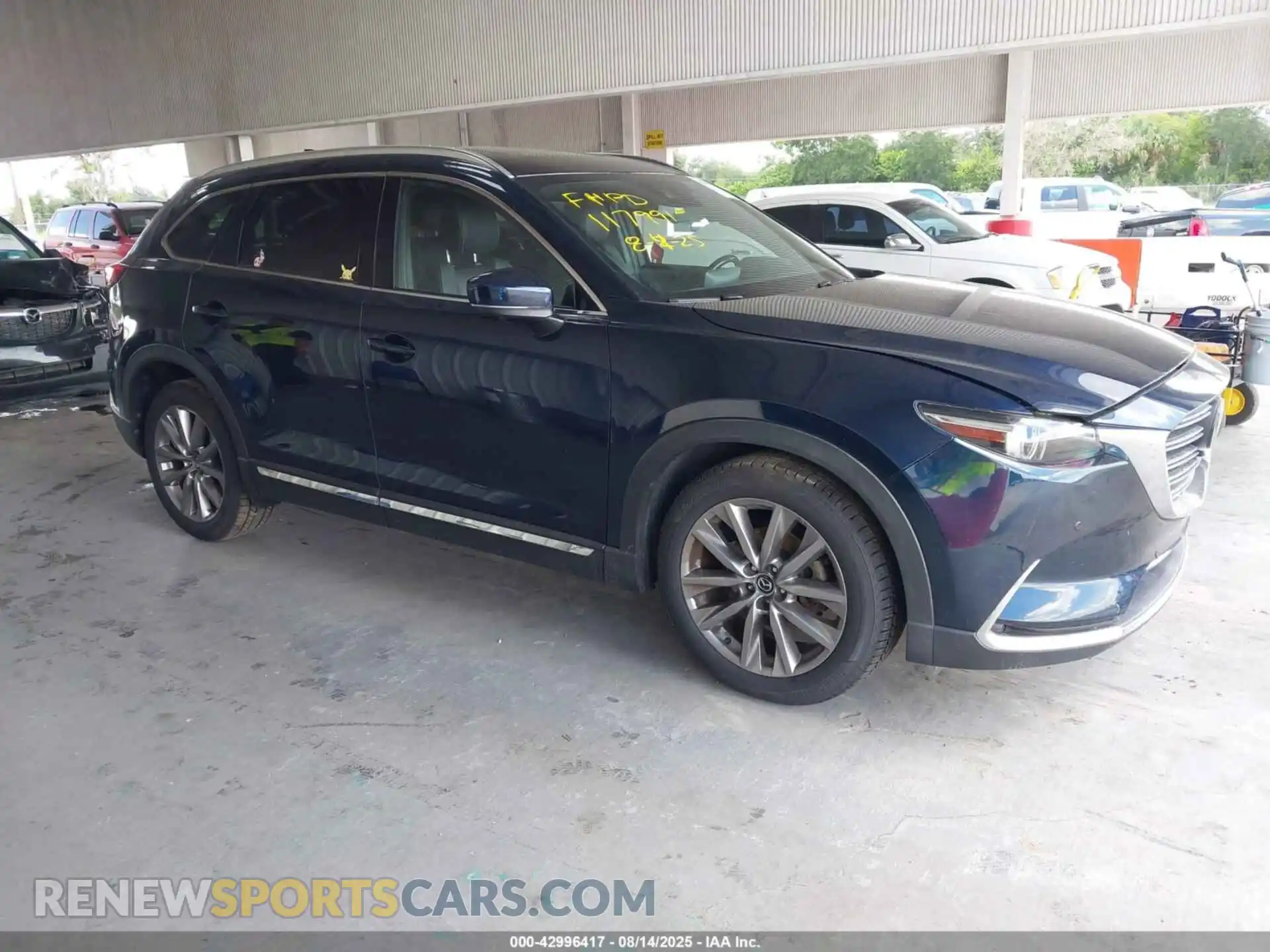 1 Photograph of a damaged car JM3TCADY6M0523207 MAZDA CX-9 2021