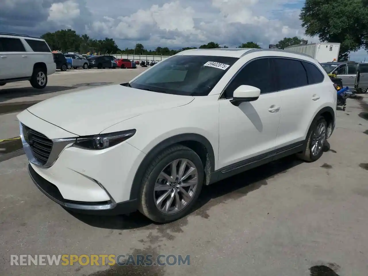 1 Photograph of a damaged car JM3TCADY7M0501717 MAZDA CX-9 2021