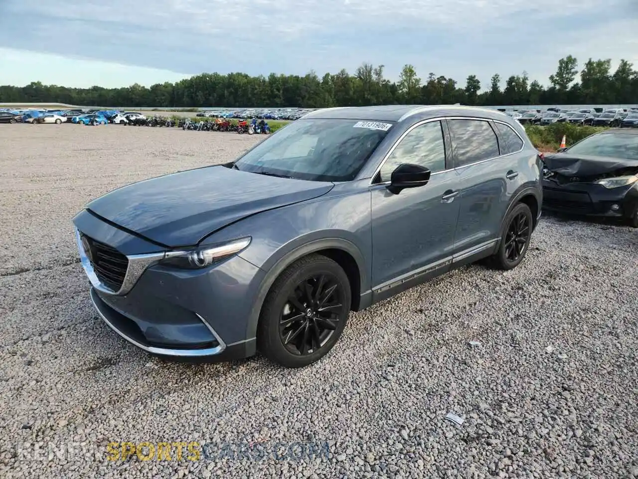 1 Photograph of a damaged car JM3TCADY8M0500480 MAZDA CX-9 2021
