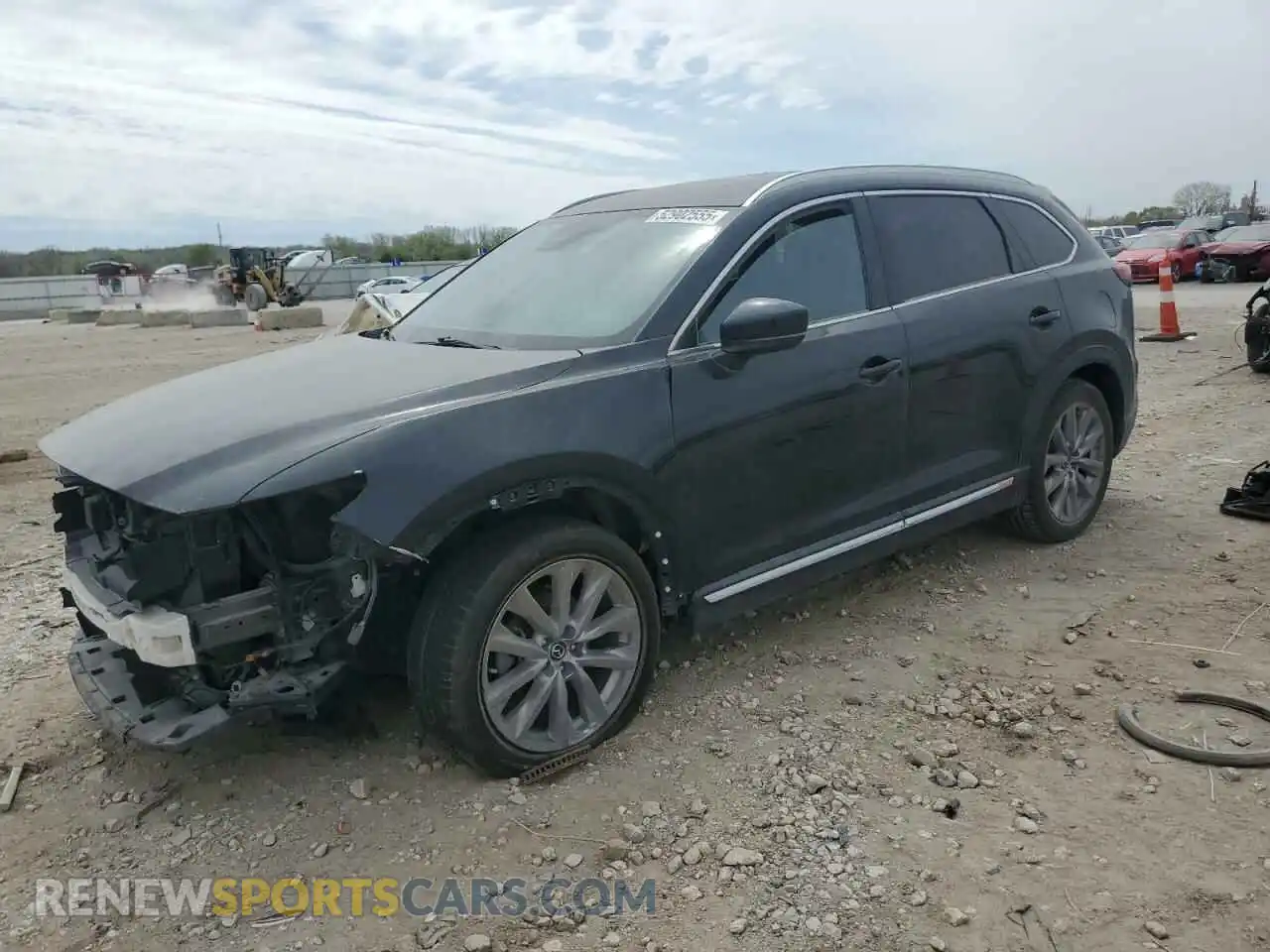 1 Photograph of a damaged car JM3TCADY9M0514372 MAZDA CX-9 2021