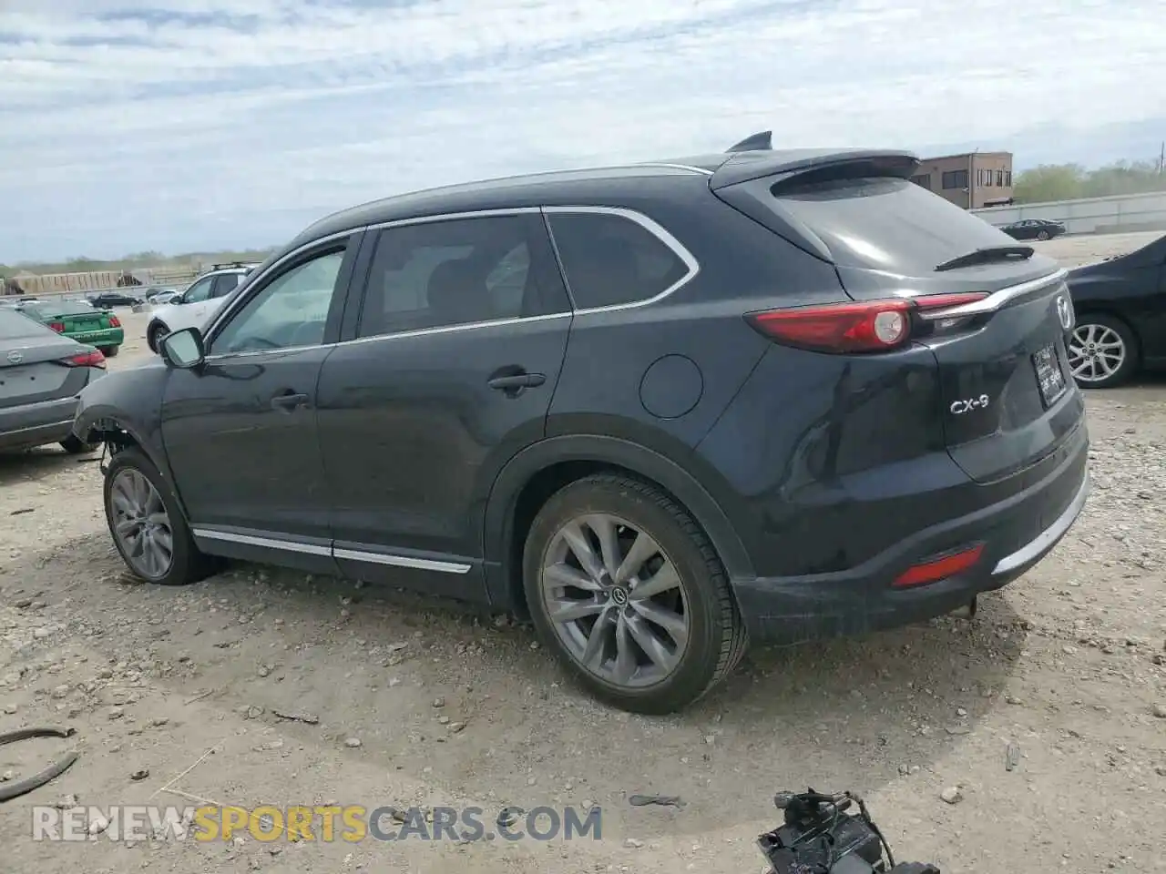 2 Photograph of a damaged car JM3TCADY9M0514372 MAZDA CX-9 2021