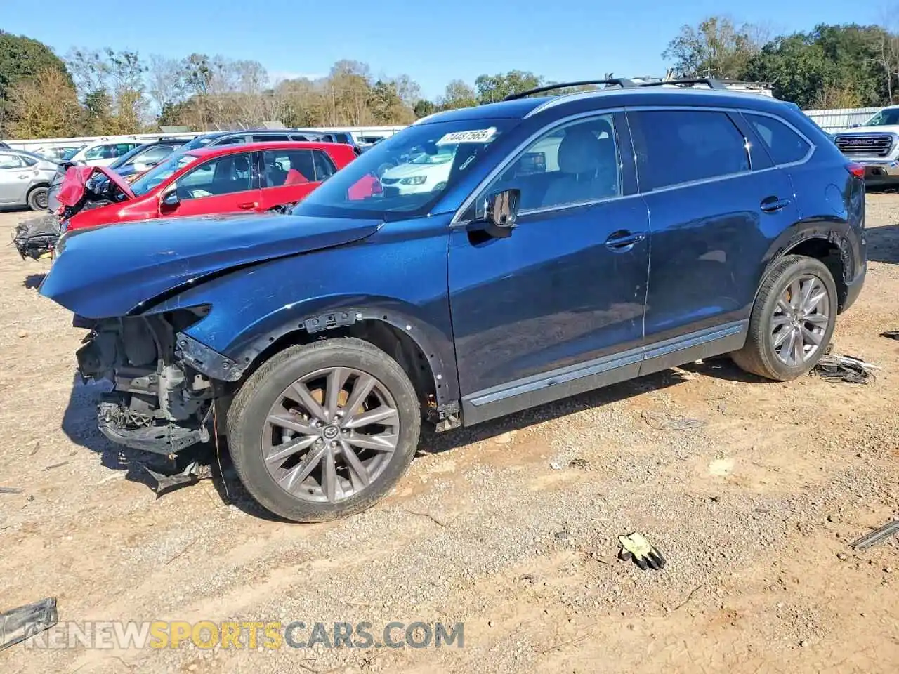 1 Photograph of a damaged car JM3TCADY9M0528613 MAZDA CX-9 2021