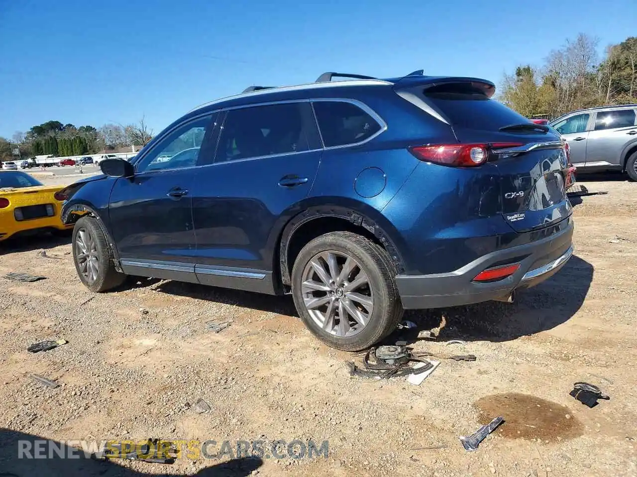 2 Photograph of a damaged car JM3TCADY9M0528613 MAZDA CX-9 2021