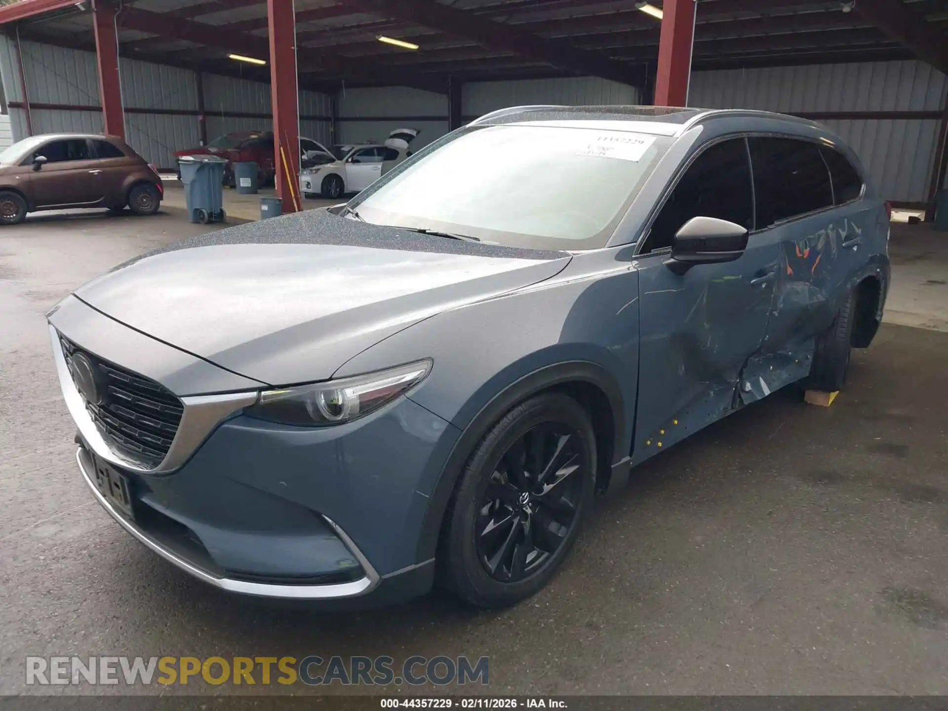 2 Photograph of a damaged car JM3TCADYXM0520472 MAZDA CX-9 2021