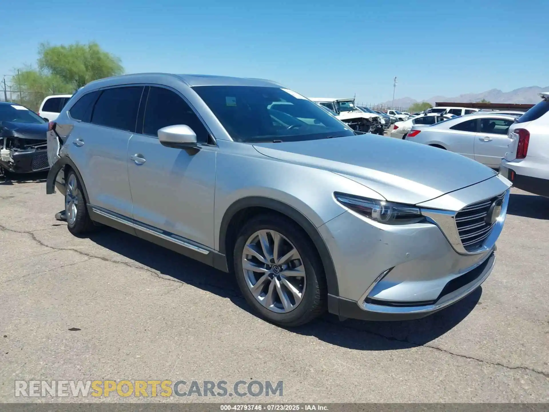 1 Photograph of a damaged car JM3TCADYXM0521606 MAZDA CX-9 2021