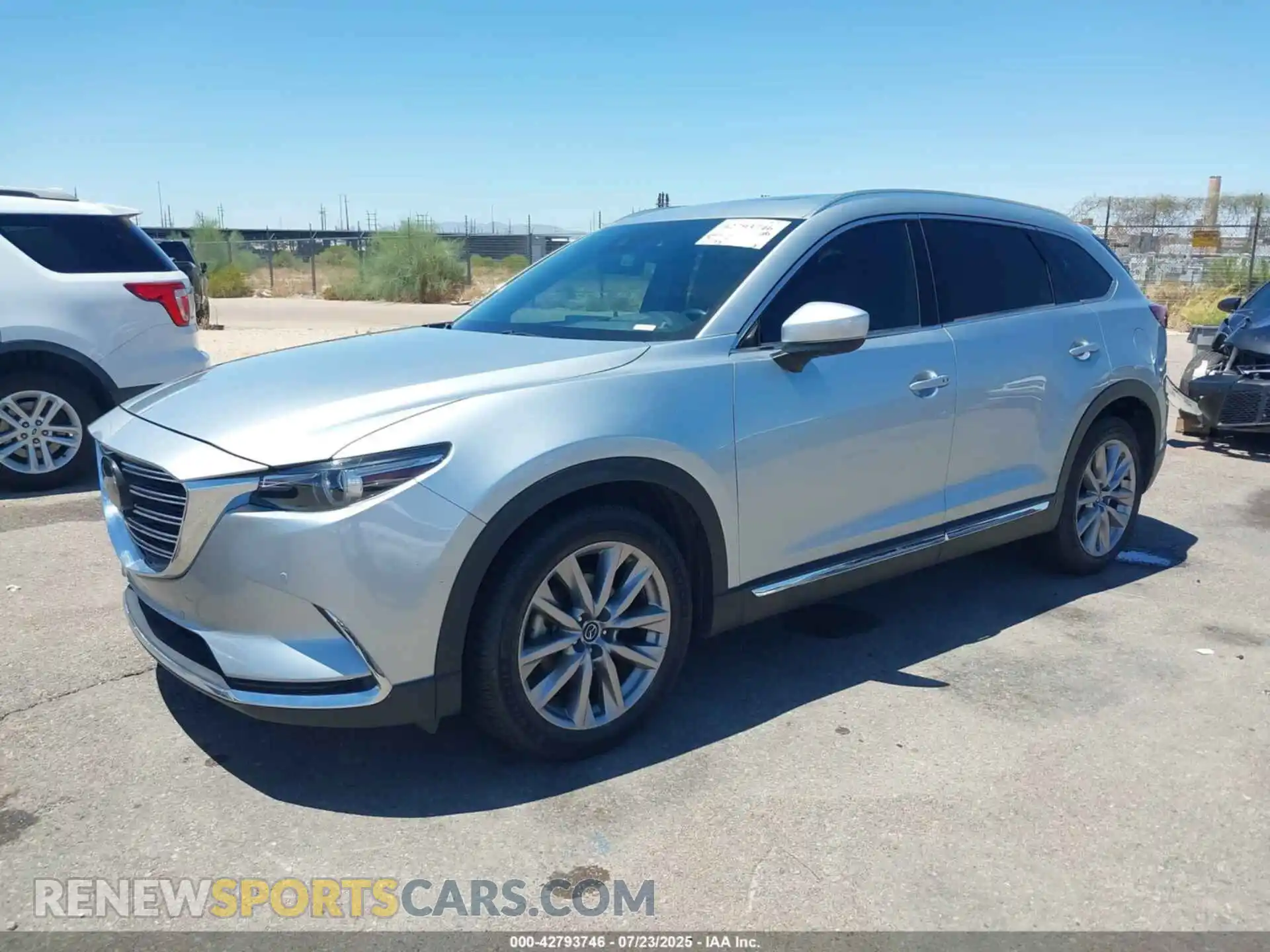 2 Photograph of a damaged car JM3TCADYXM0521606 MAZDA CX-9 2021