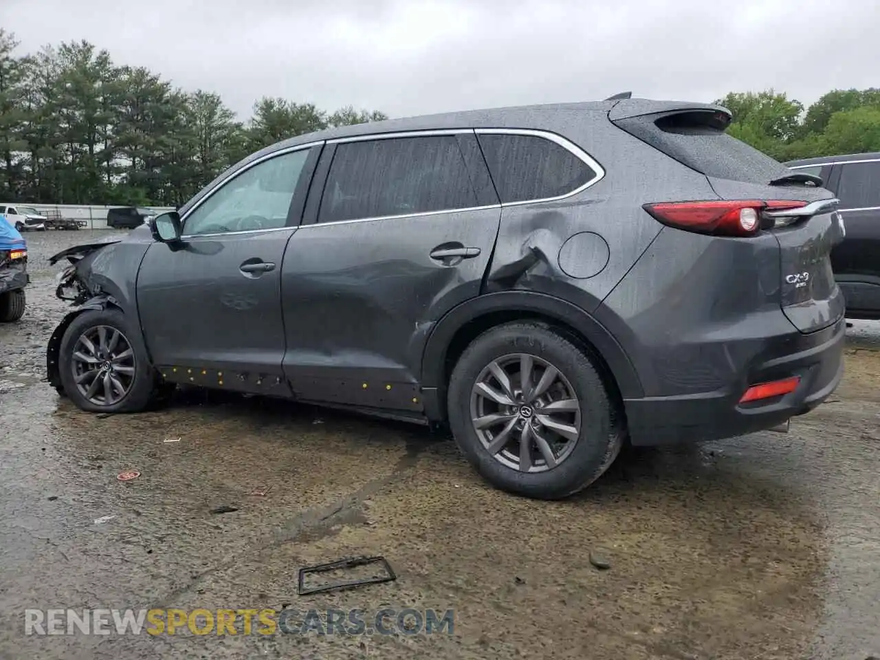 2 Photograph of a damaged car JM3TCBBY1M0511152 MAZDA CX-9 2021