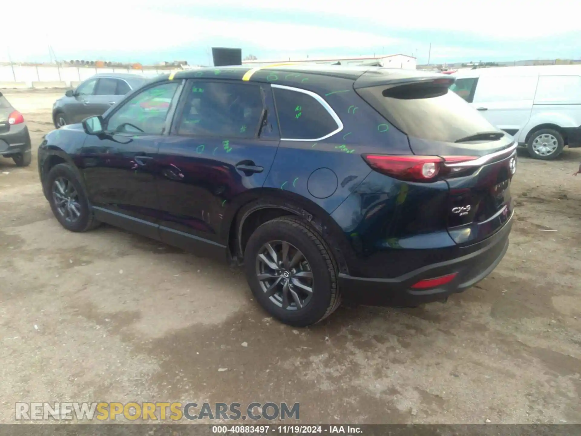 3 Photograph of a damaged car JM3TCBBY4M0519407 MAZDA CX-9 2021