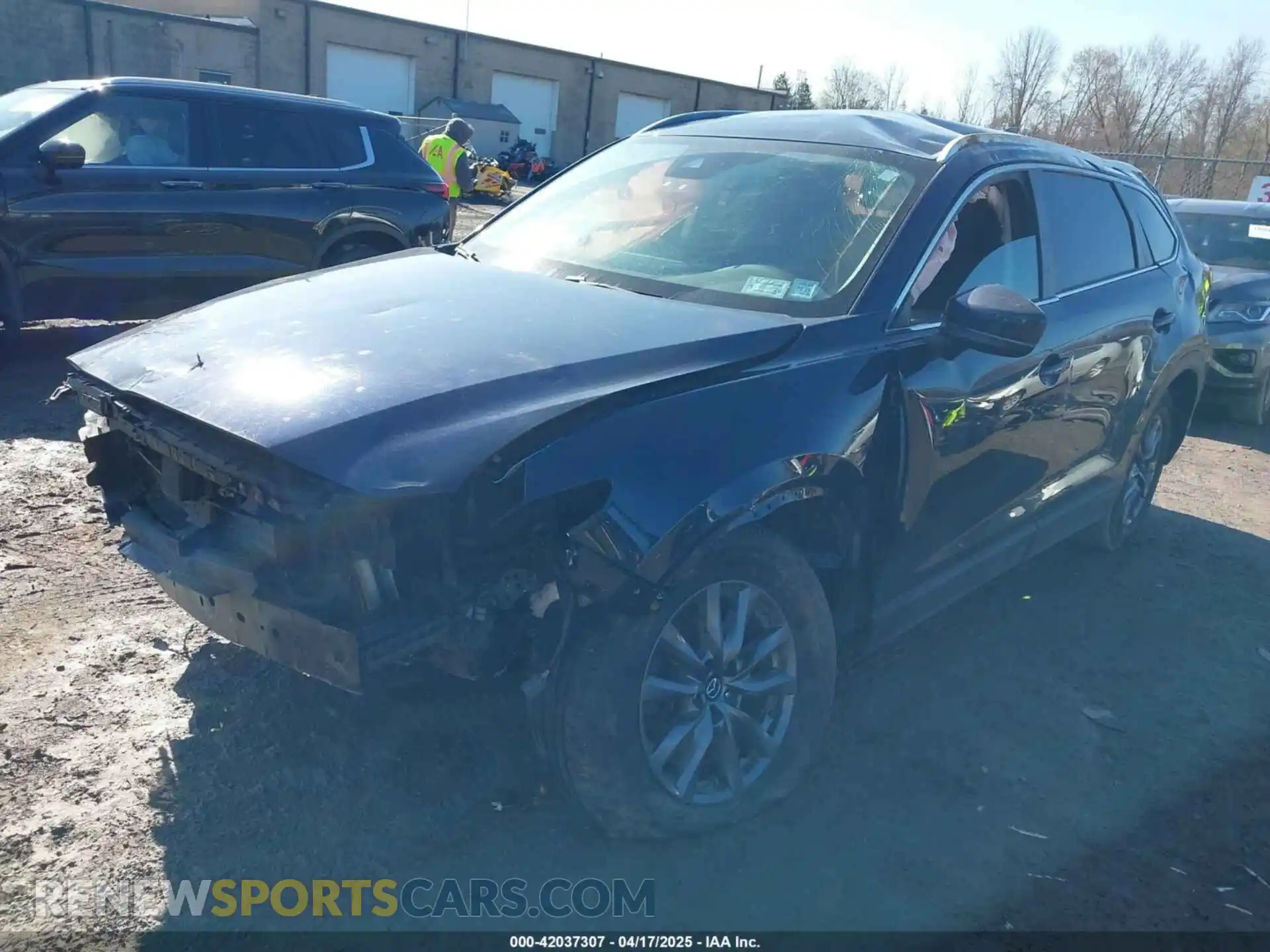 2 Photograph of a damaged car JM3TCBBYXM0516625 MAZDA CX-9 2021
