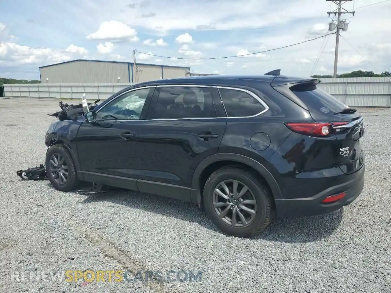 2 Photograph of a damaged car JM3TCBCY1M0502319 MAZDA CX-9 2021