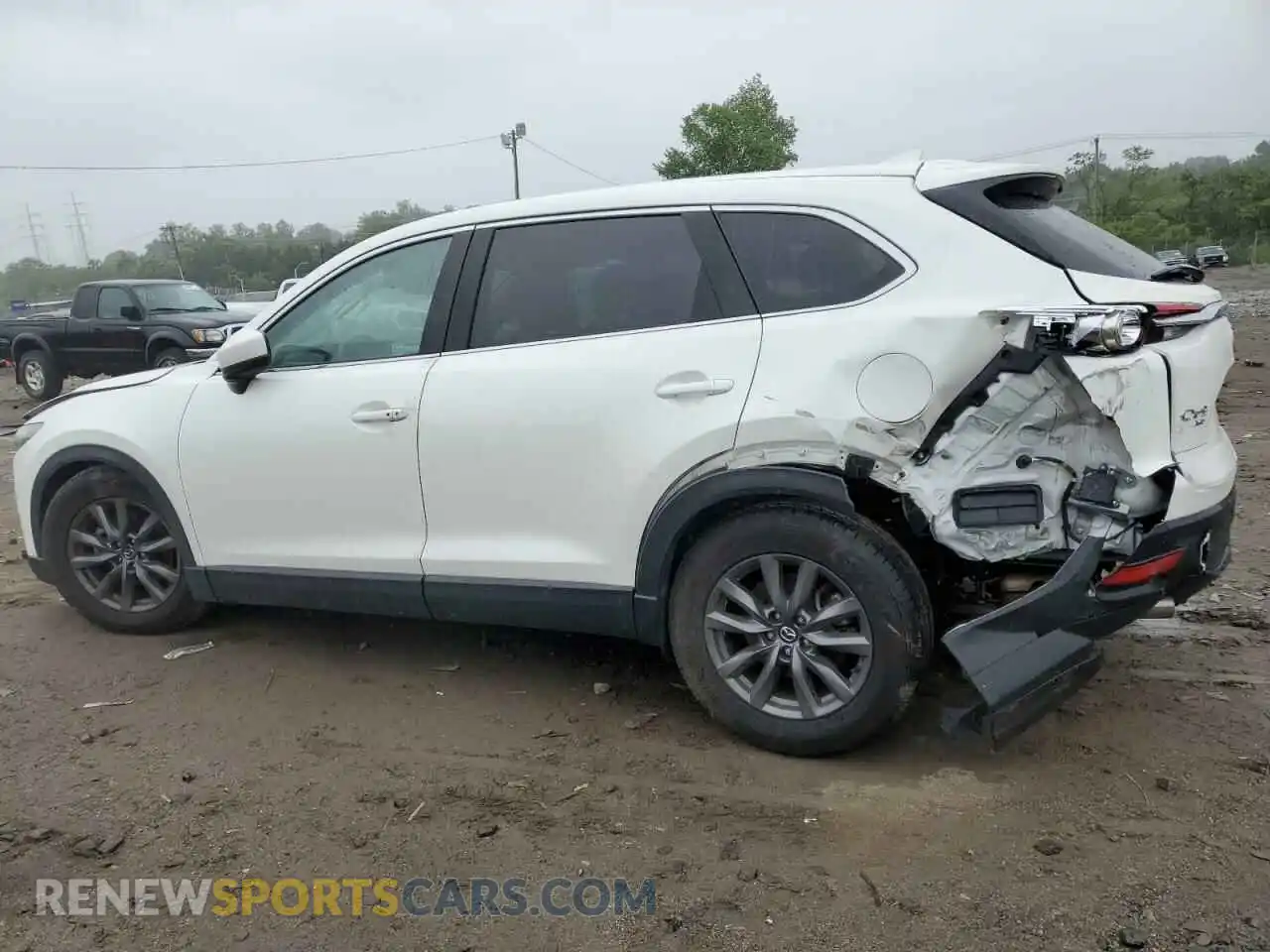 2 Photograph of a damaged car JM3TCBCY1M0517709 MAZDA CX-9 2021